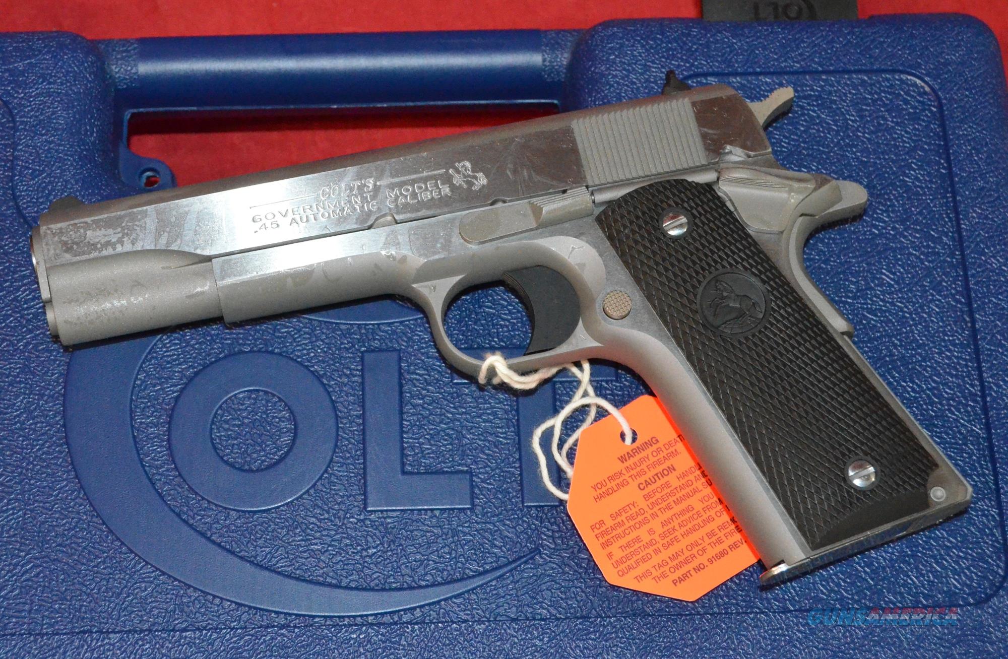 Colt Government Model 01091 45 Acp For Sale At 910028240 7428