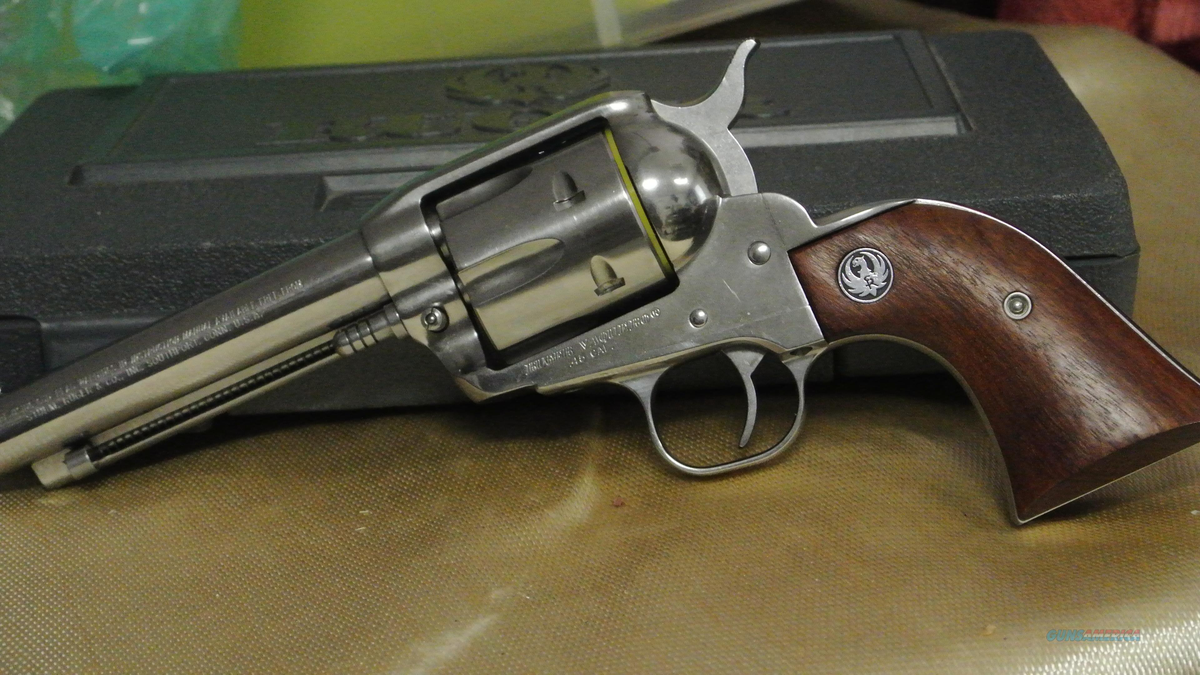 Old Model Ruger Vaquero, Stainless ... for sale at Gunsamerica.com ...