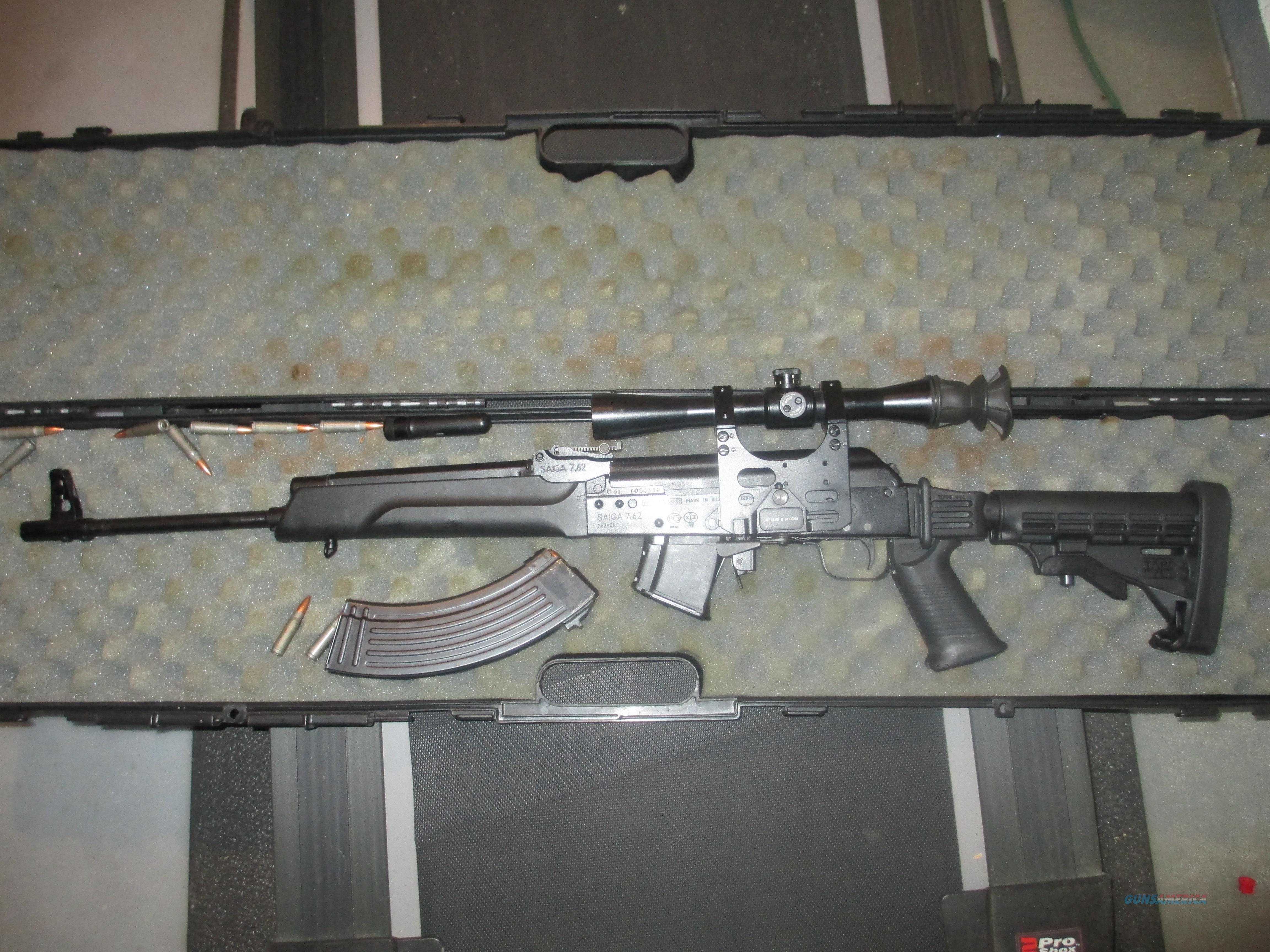 Saiga sniper rifle 7.62x39 collapsi... for sale at Gunsamerica.com ...