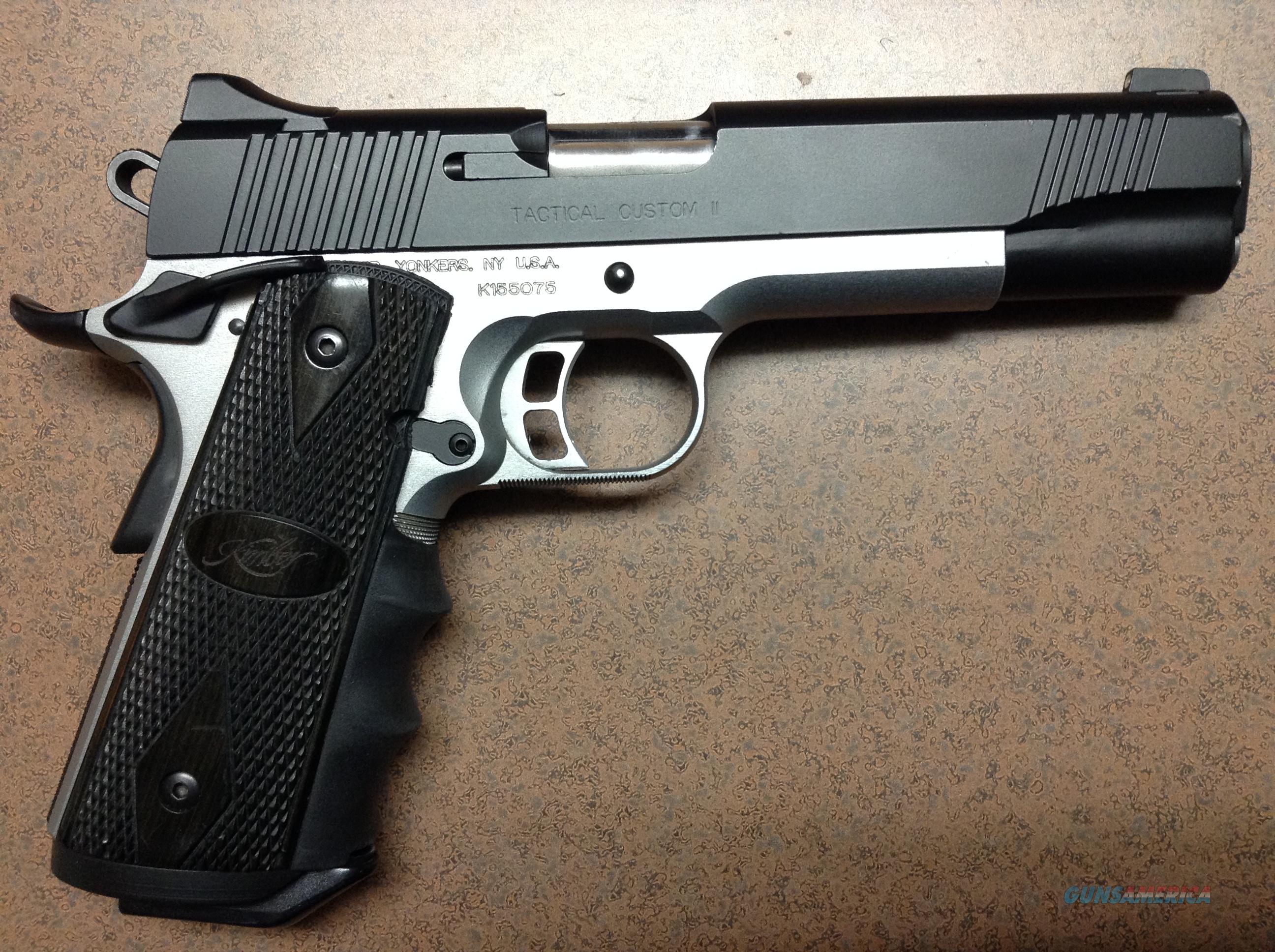 Kimber Tactical Custom Ii 1911 45acp For Sale