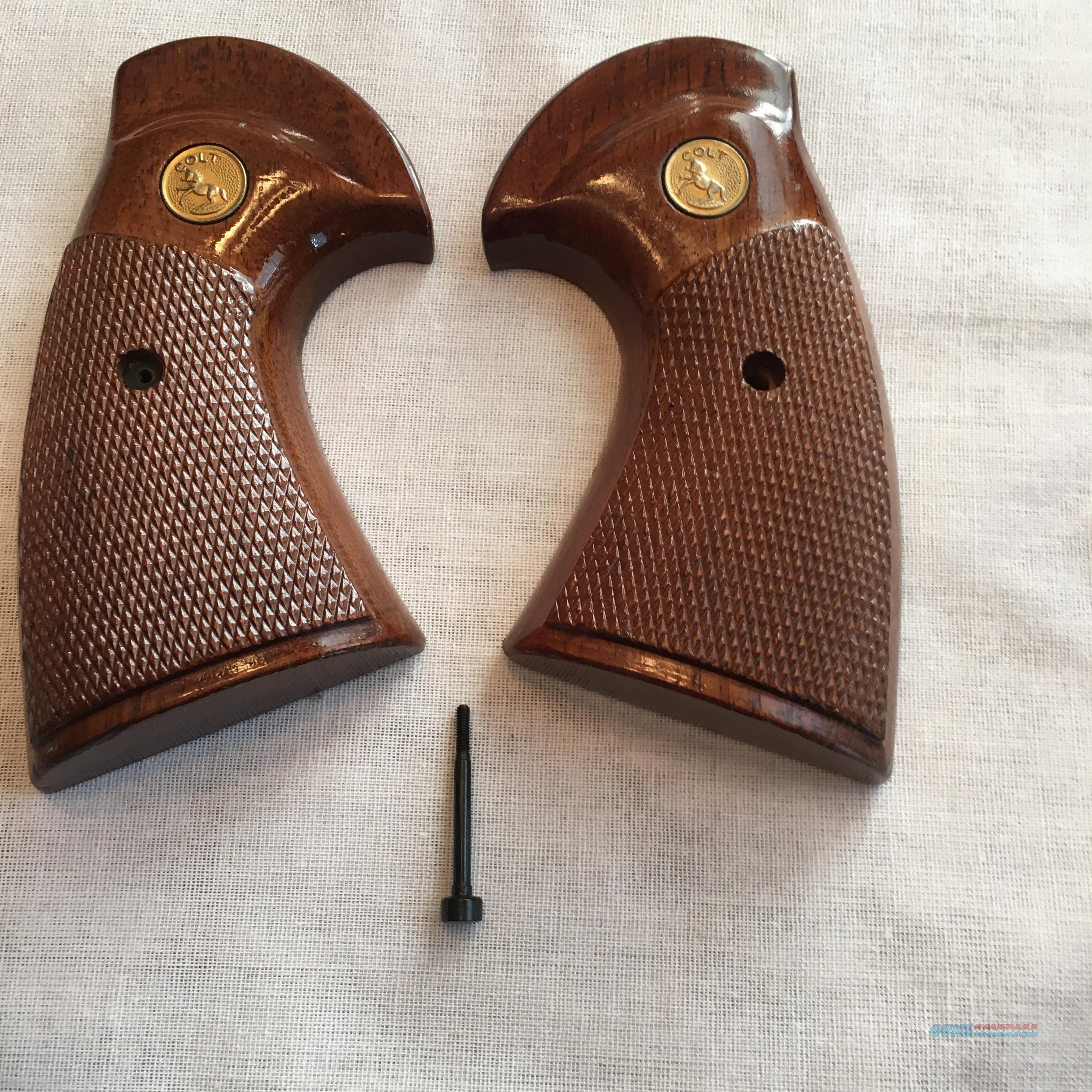 Colt Python Factory Wood Grips For Sale At 909355490 1076