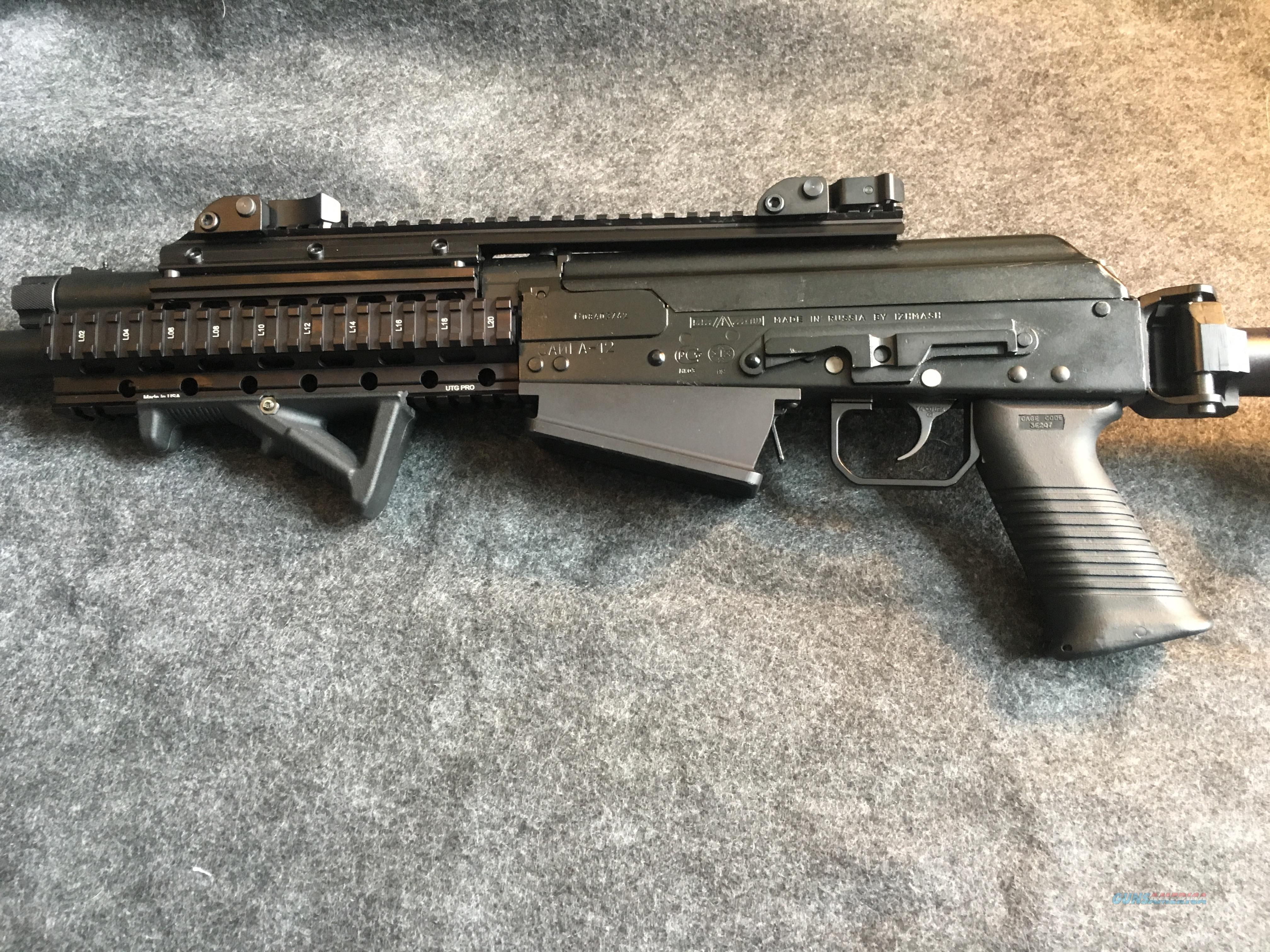 Saiga AK 12 Gauge Semi-Auto with Up... for sale at Gunsamerica.com ...