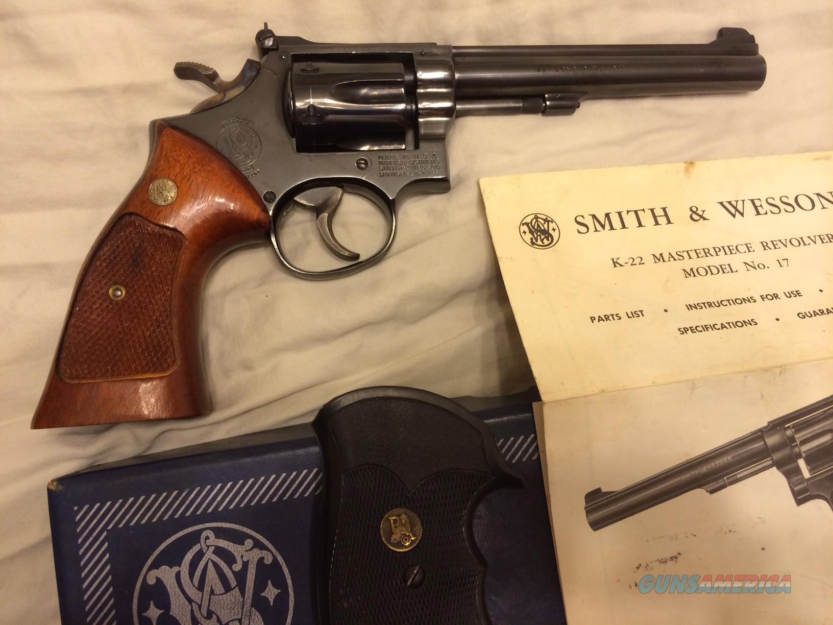 Smith & Wesson Model 17-3 Masterpie For Sale At Gunsamerica.com 