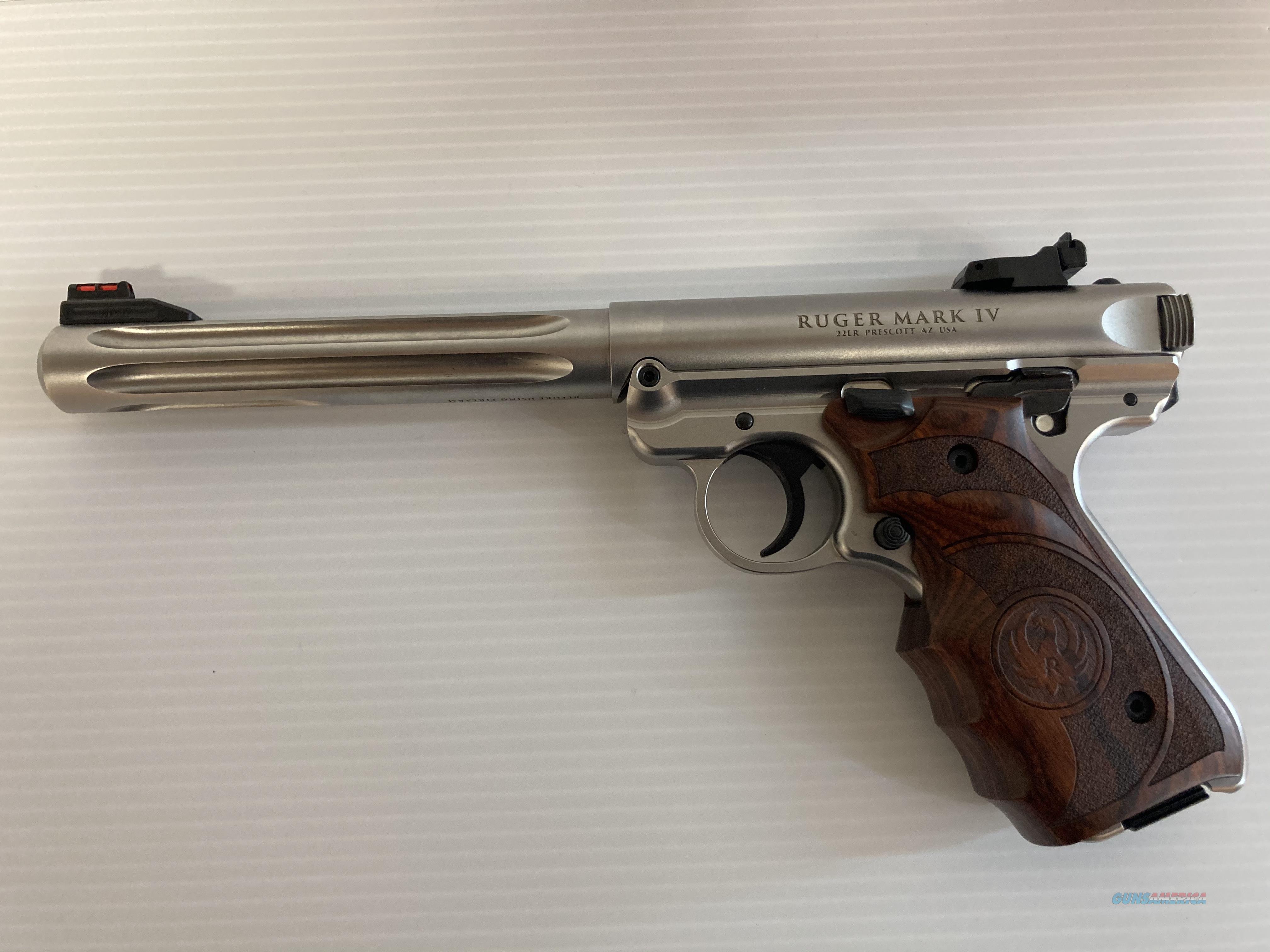 Ruger Mark IV Hunter .22LR Silver 5000165536 for sale