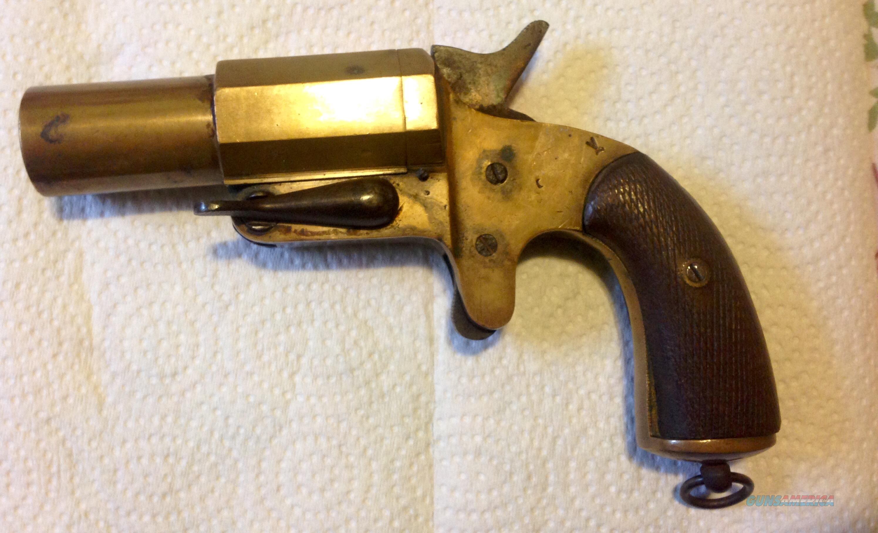 Rare Brass Ww1 Flare Gun For Sale At 912545821 2651