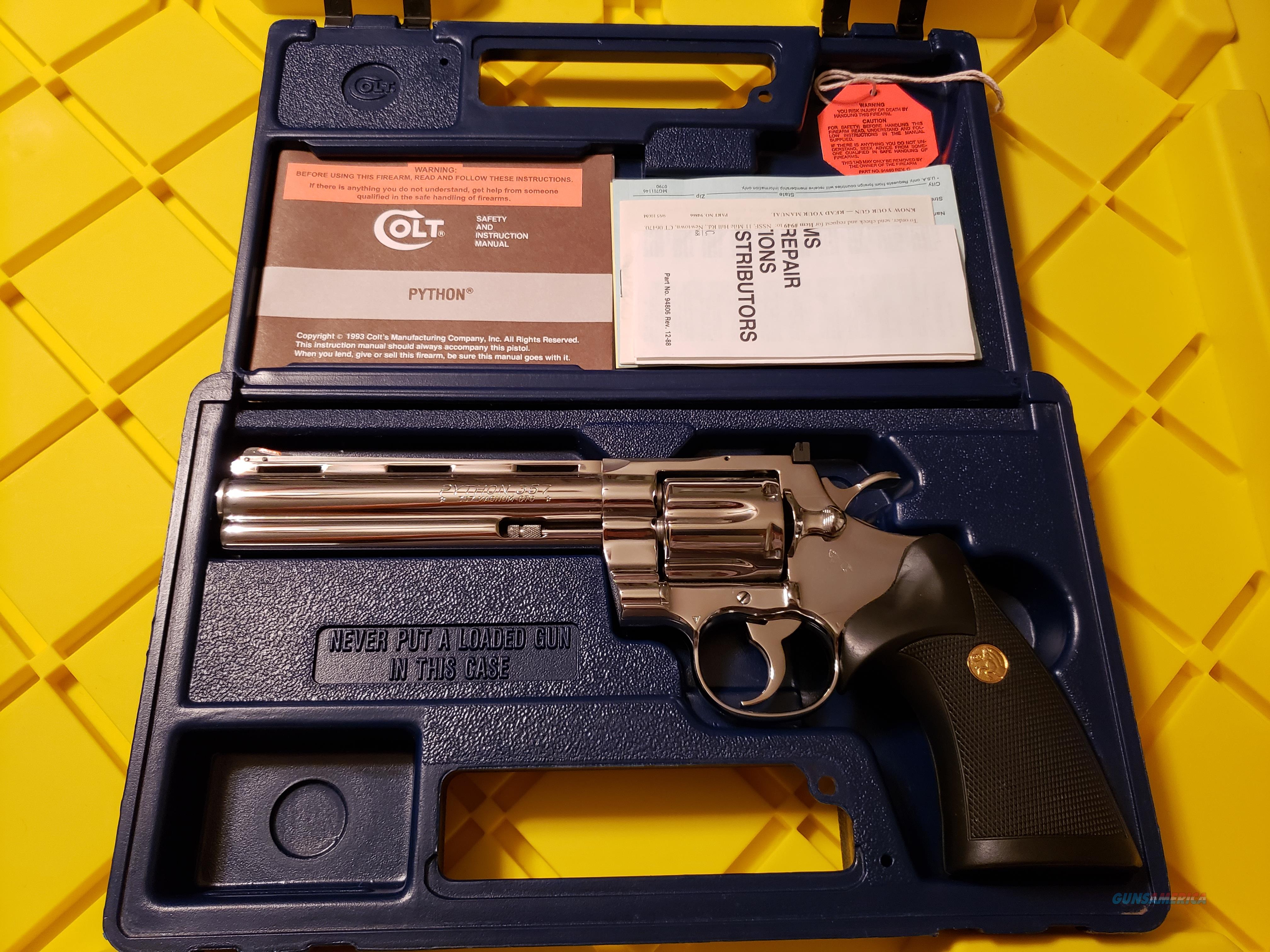 Colt Python for sale at Gunsamerica.com: 985825333