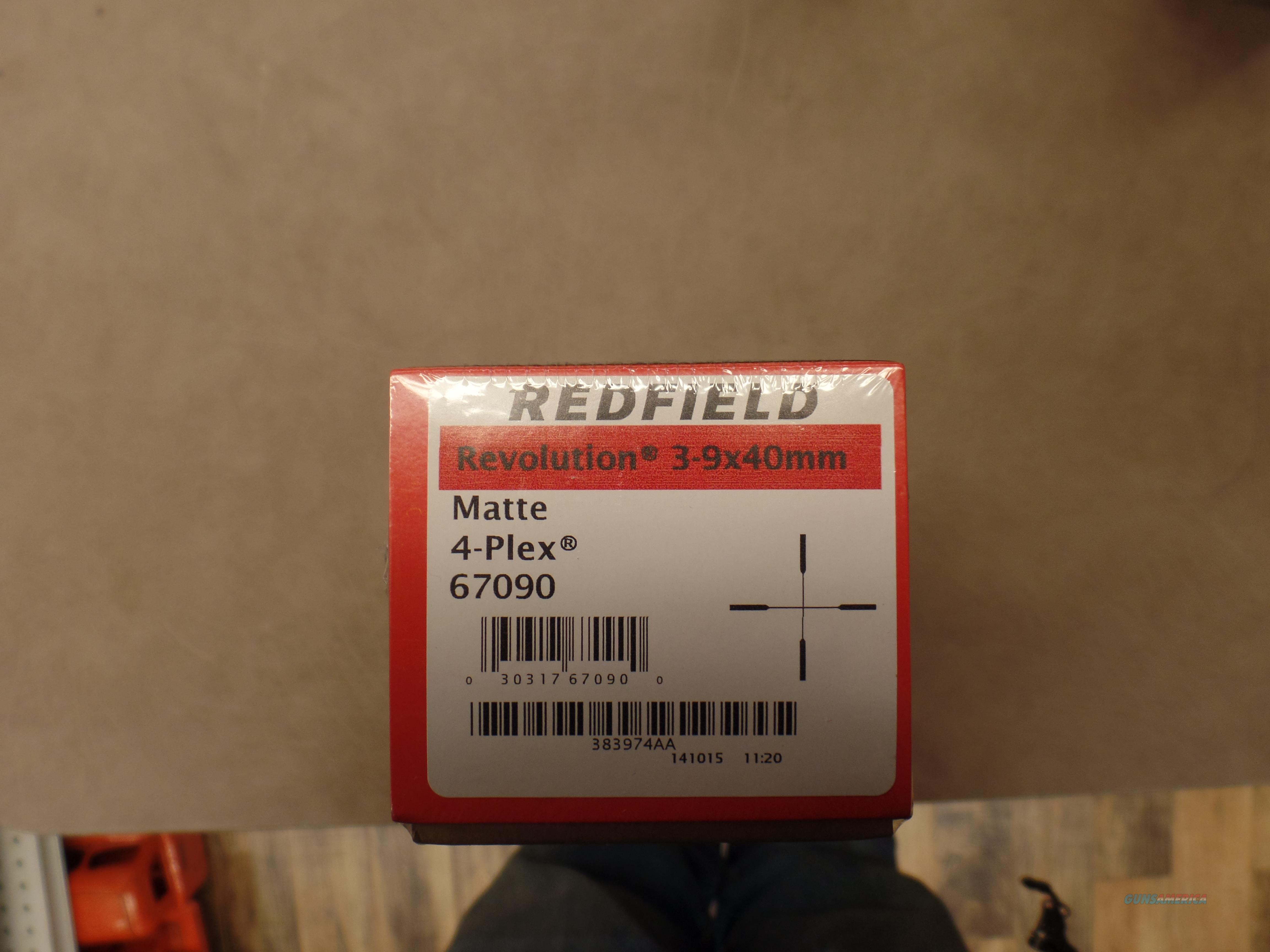 Redfield Revolution 3-9X40 Matte for sale at Gunsamerica.com: 925935247