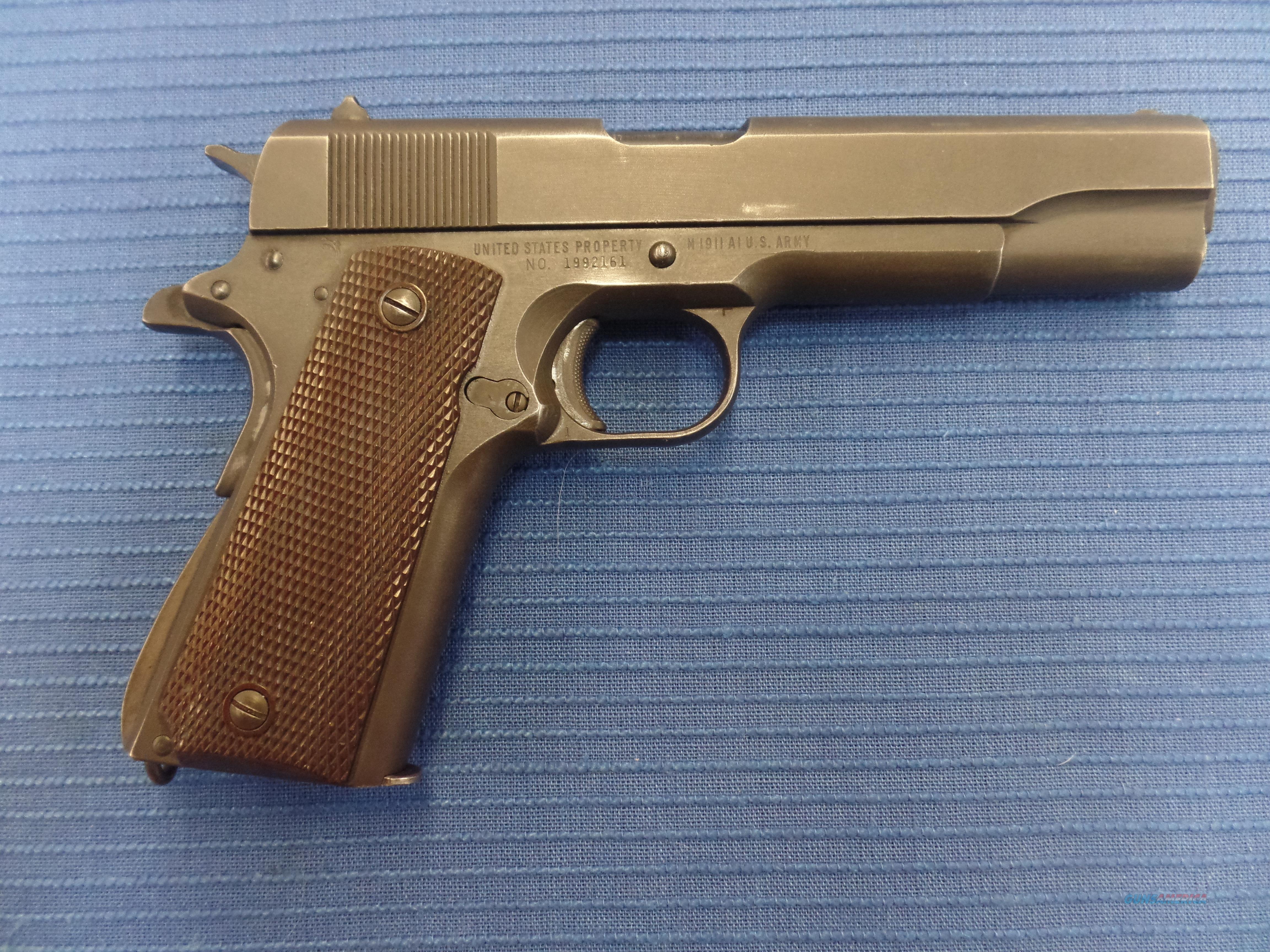 WWII Remington Rand M 1911 A1 With ... for sale at Gunsamerica.com ...