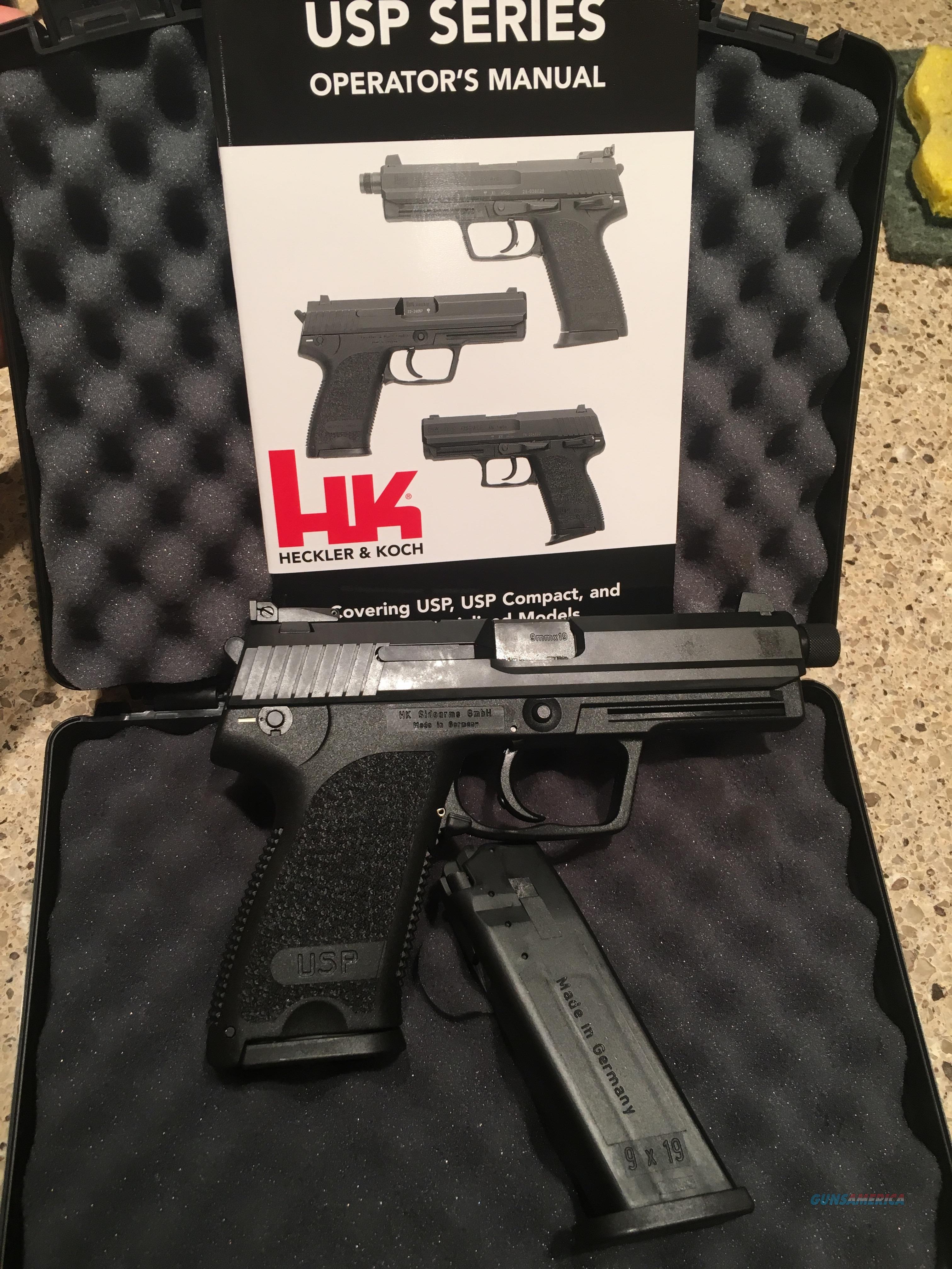 Heckler and Koch USP9 Tactical 9mm ... for sale at Gunsamerica.com ...