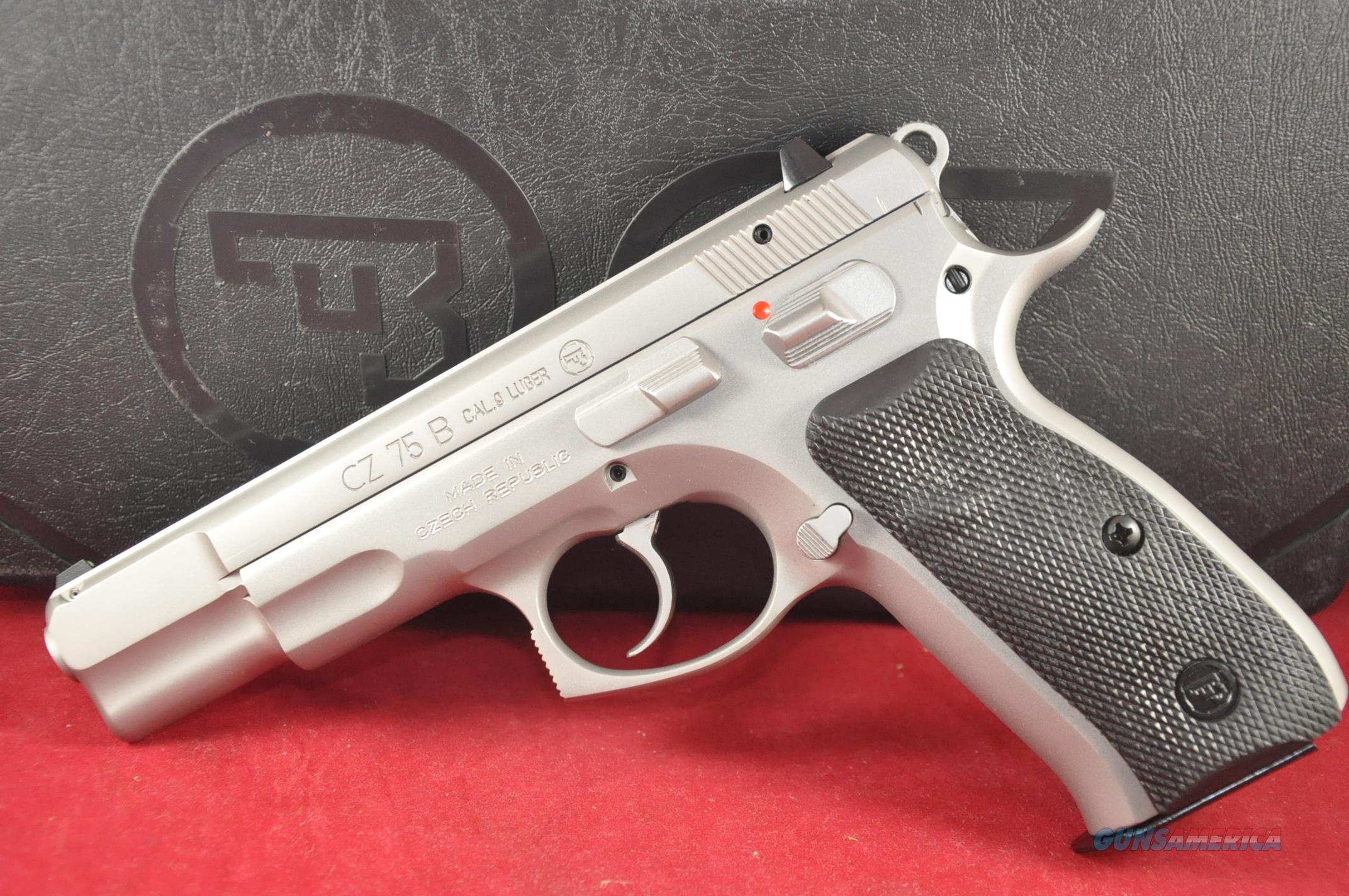 CZ 75B Matte Stainless 9MM 16+1 Lay... For Sale At Gunsamerica.com ...