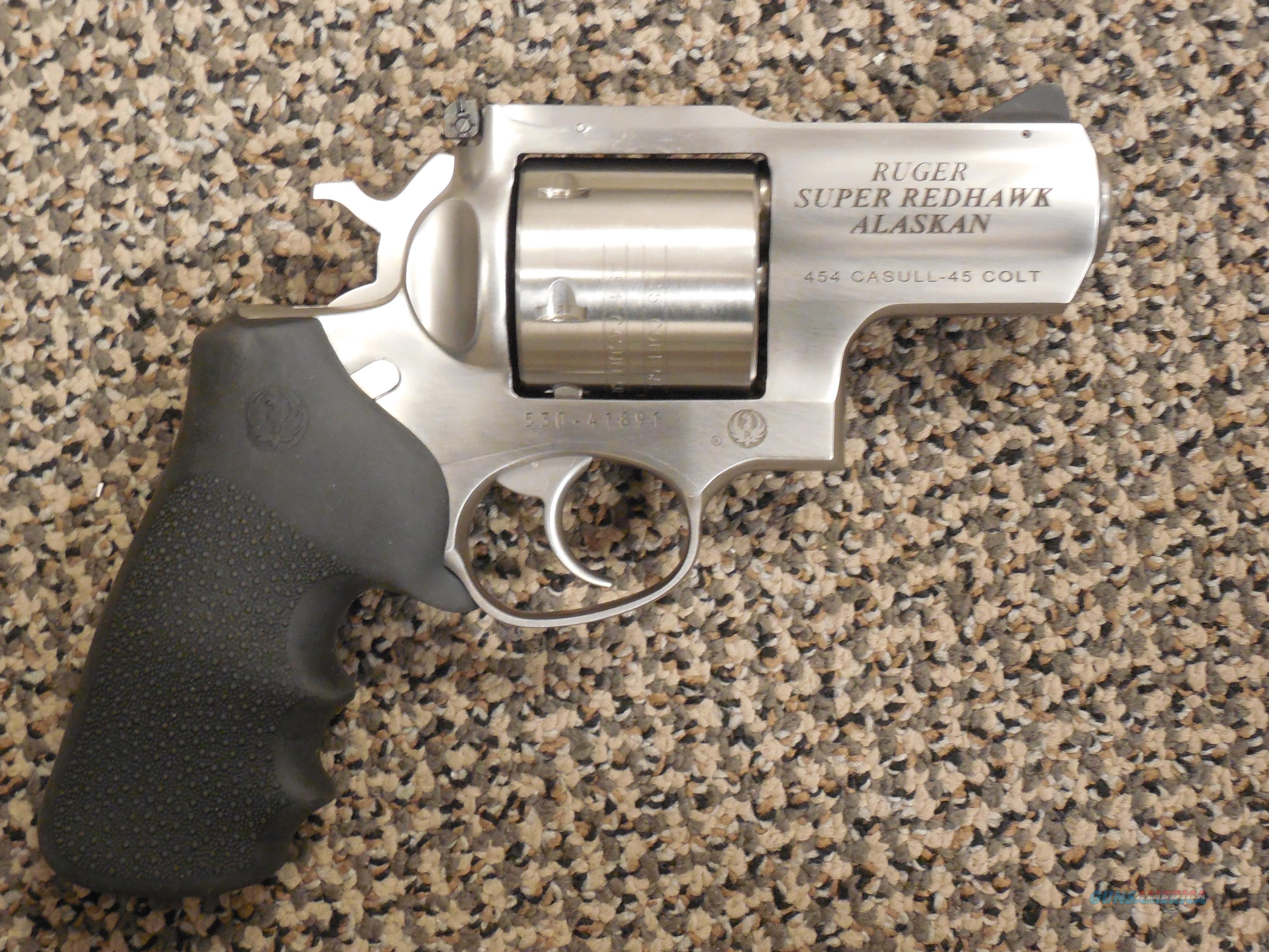 RUGER SUPER REDHAWK ALASKAN IN .454... for sale at Gunsamerica.com ...