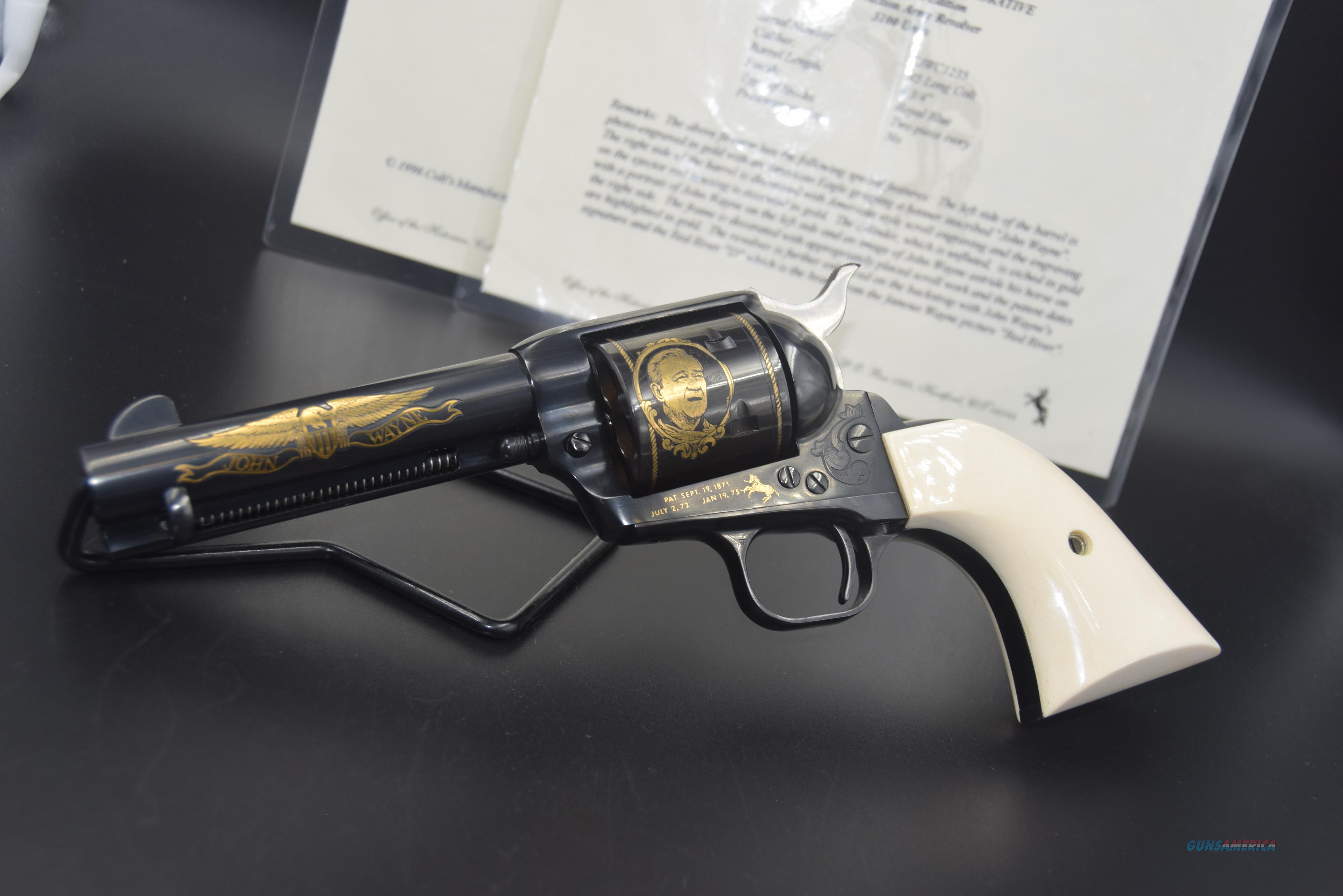 Colt John Wayne Commemorative Singl For Sale At 913133259 5009