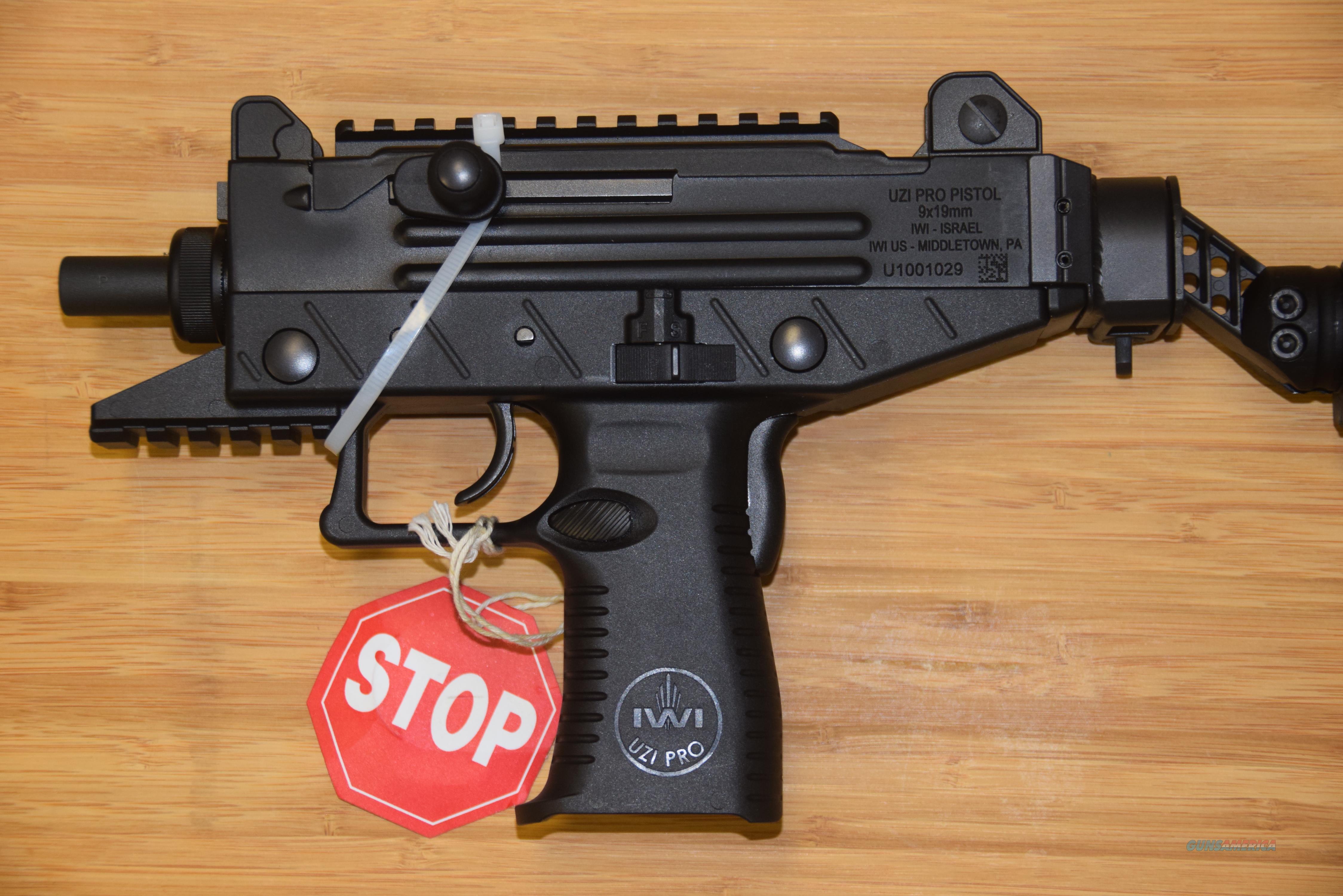 UZI PRO PISTOL WITH BRACE 9 MM for sale at Gunsamerica.com: 923926411