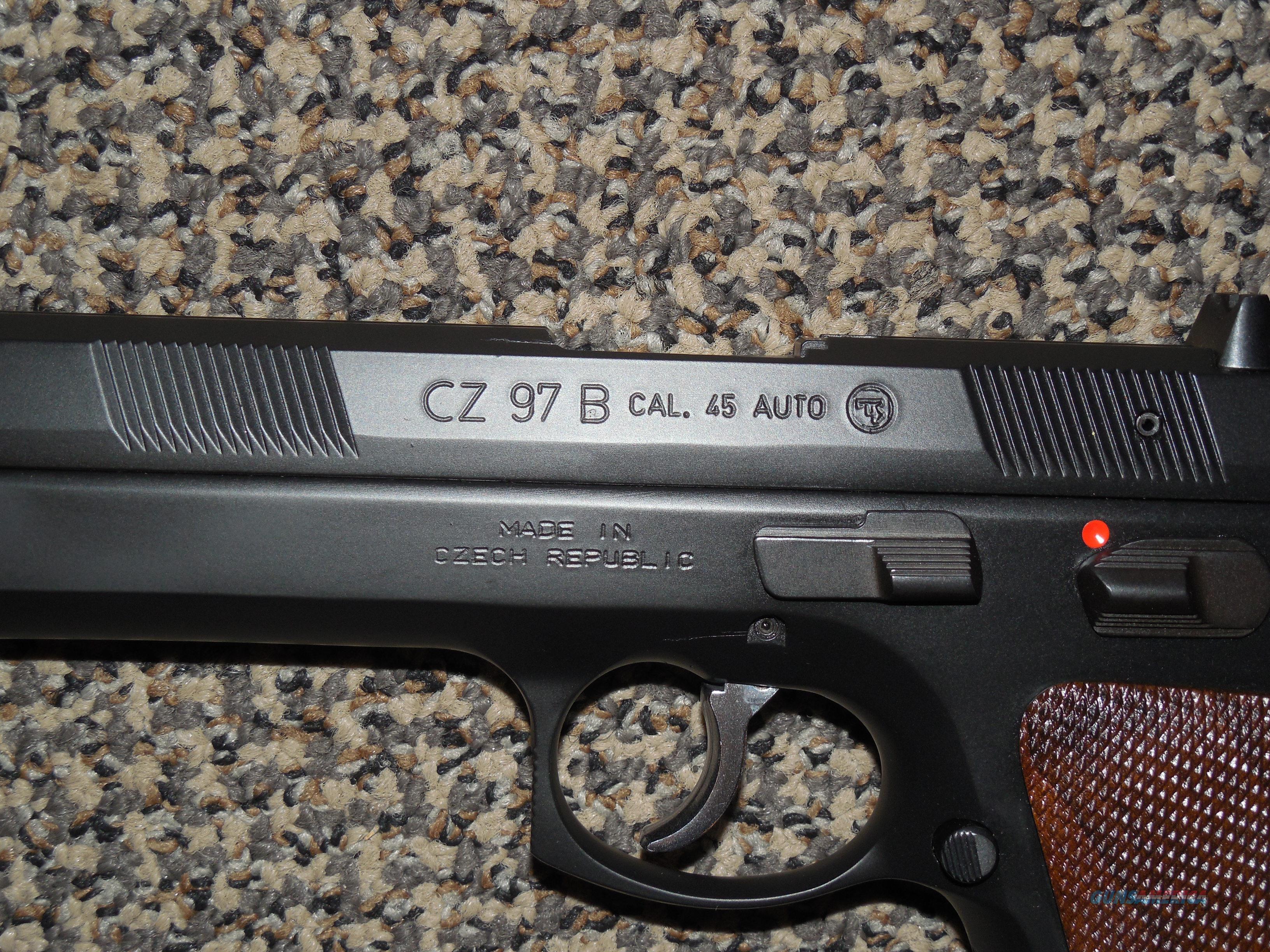 CZ MODEL CZ-97B PISTOL IN .45 ACP For Sale At Gunsamerica.com: 929431185