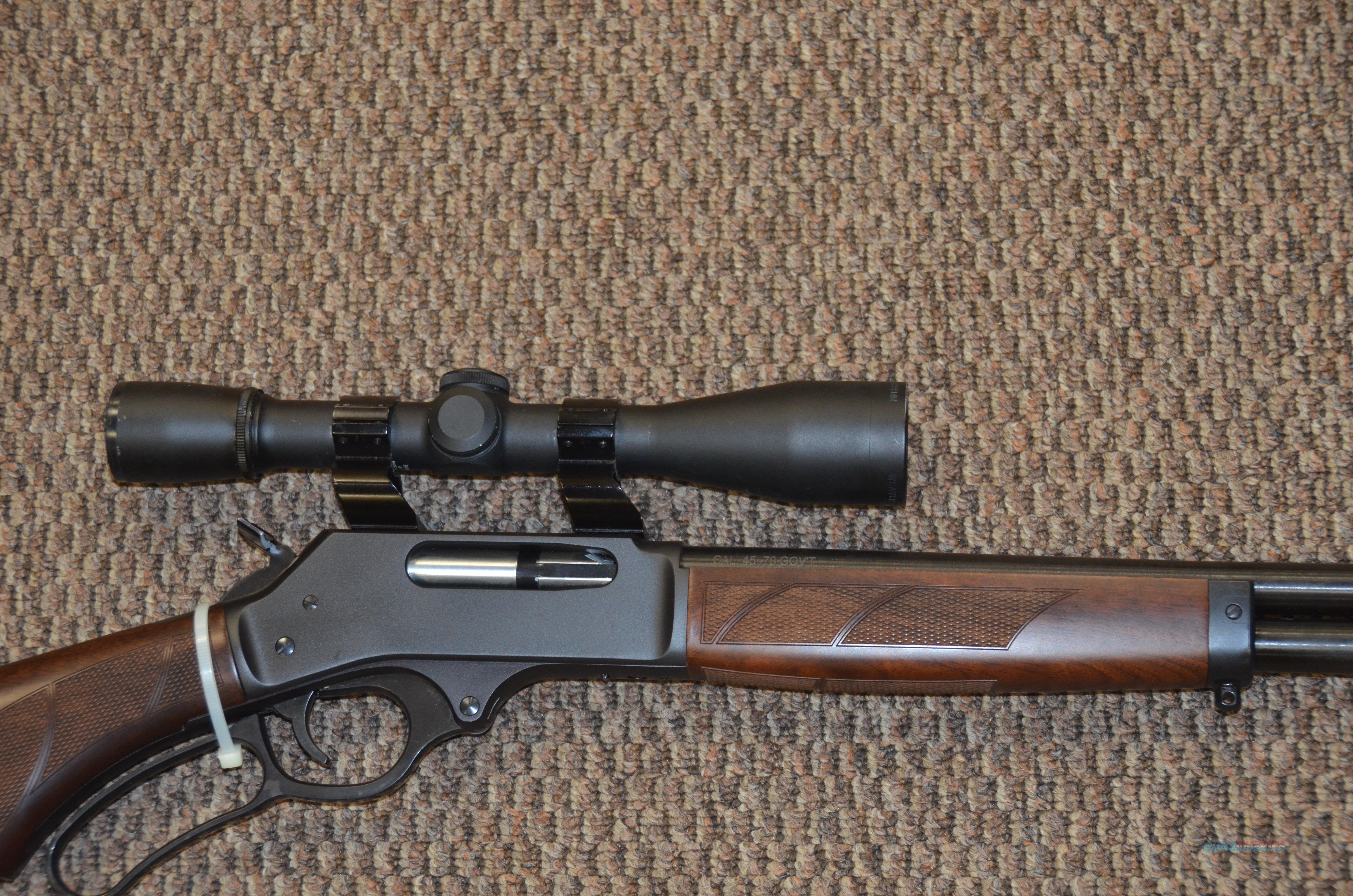 HENRY BIG BORE .45-70 LEVER RIFLE for sale at Gunsamerica.com: 935985344