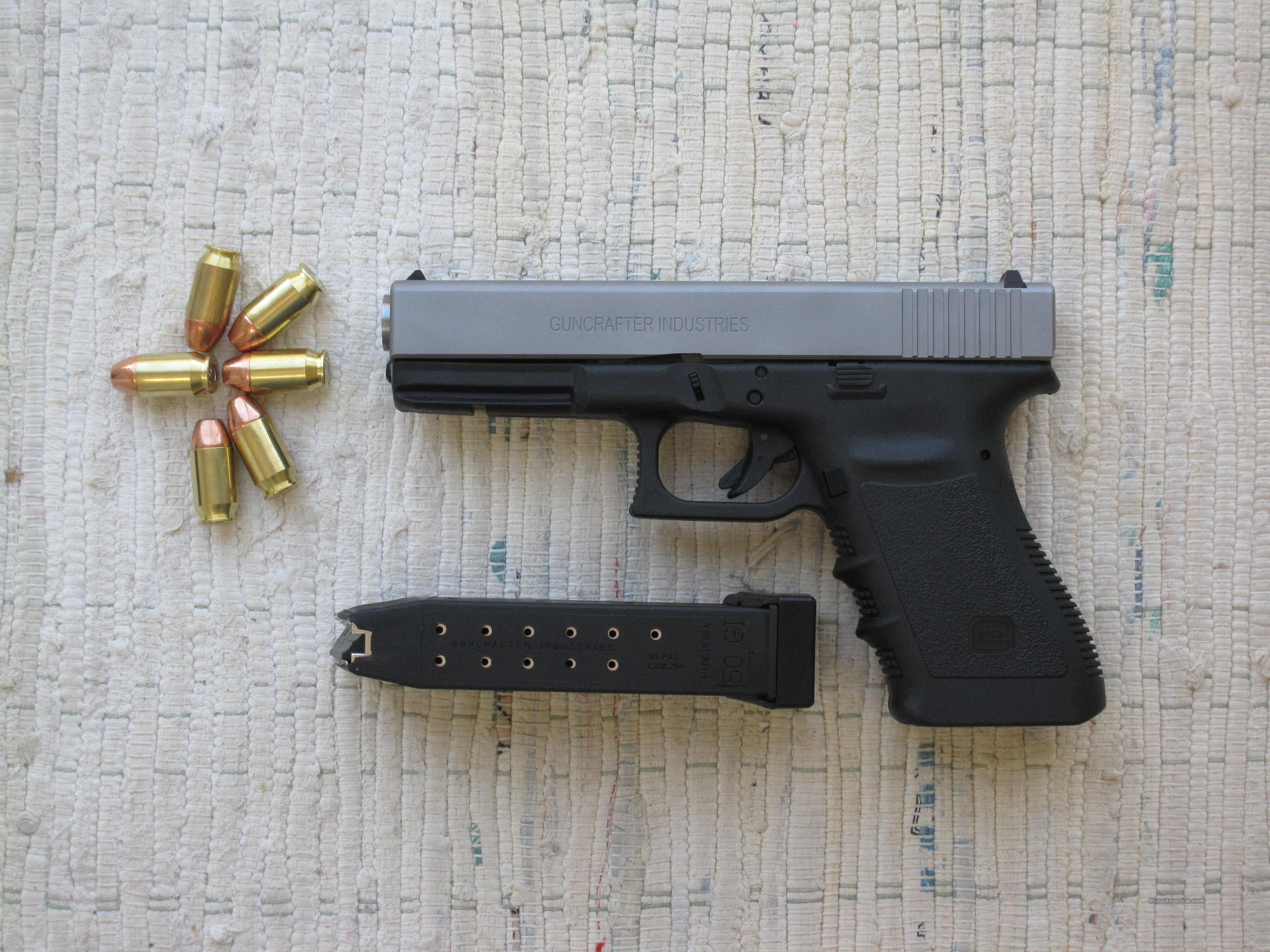 Glock 21 Dual Caliber With Guncrafter S 50 Gi For Sale