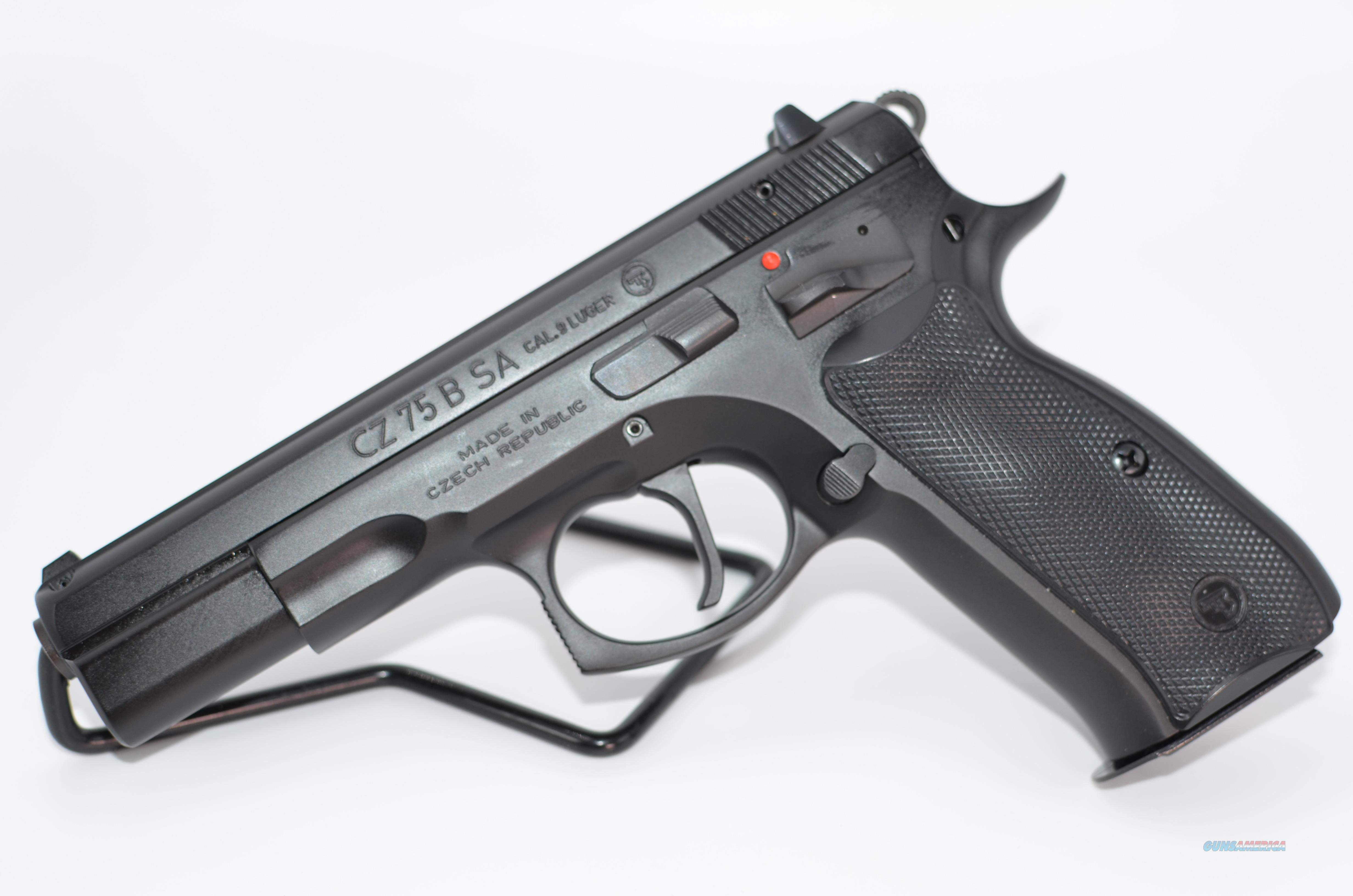 CZ MODEL 75 B SA 9MM PISTOL -- REDU... For Sale At Gunsamerica.com ...