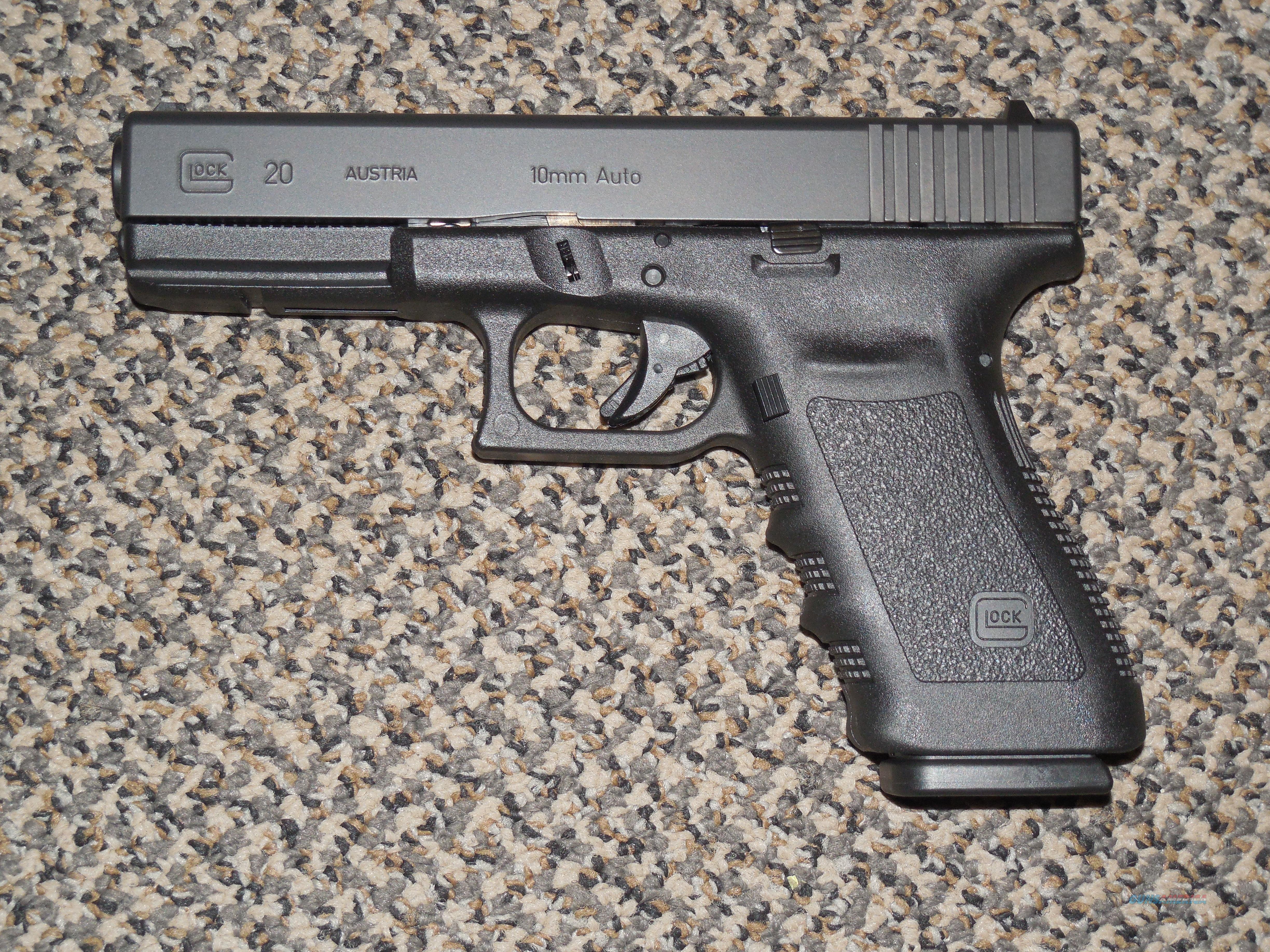 GLOCK MODEL 20 PISTOL IN 10 MM WITH... for sale at Gunsamerica.com ...