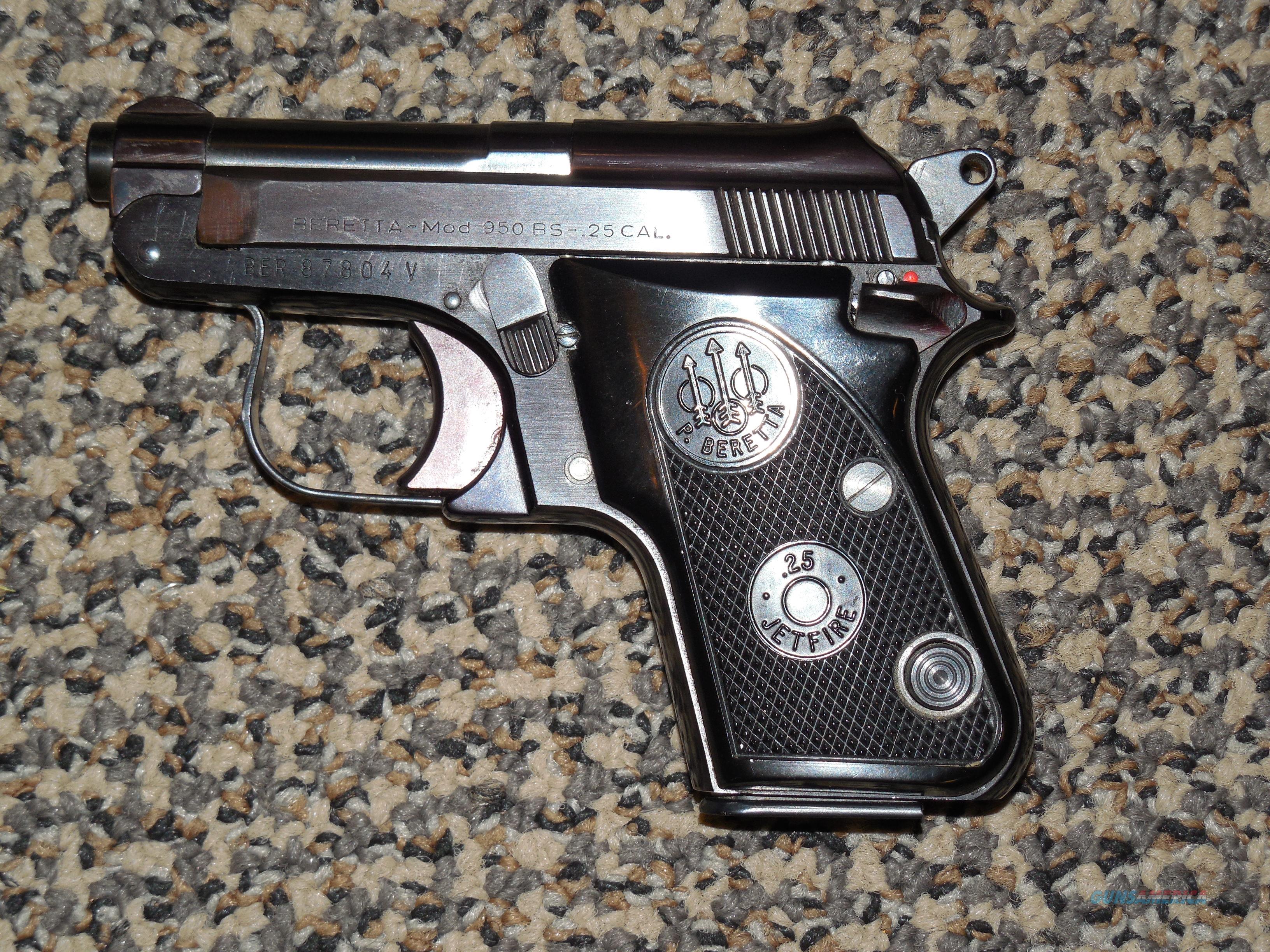 Beretta Model 950 Bs Jetfire Pist For Sale At