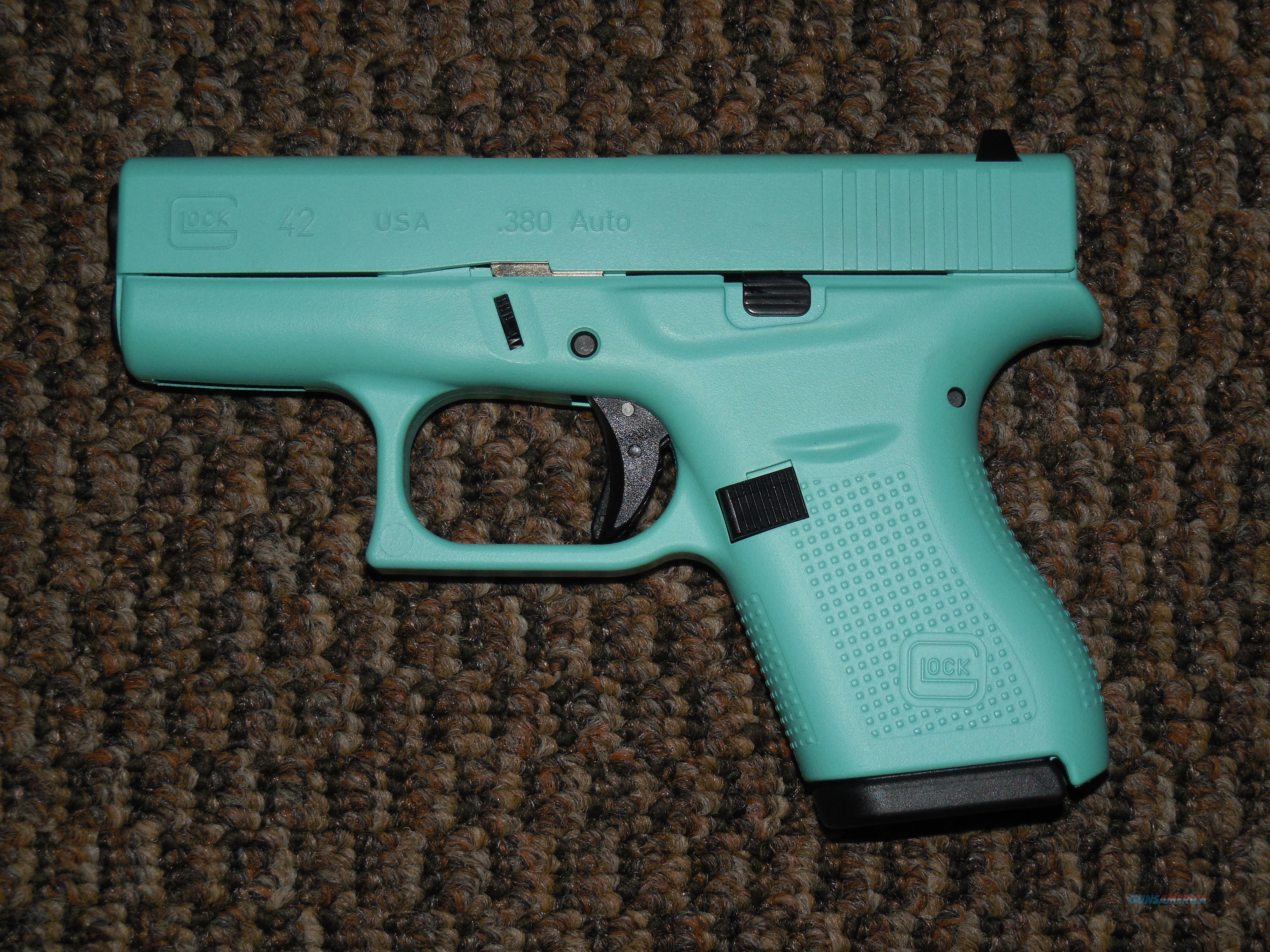 GLOCK .380 ACP MODEL 42 FINISHED IN... For Sale At Gunsamerica.com ...