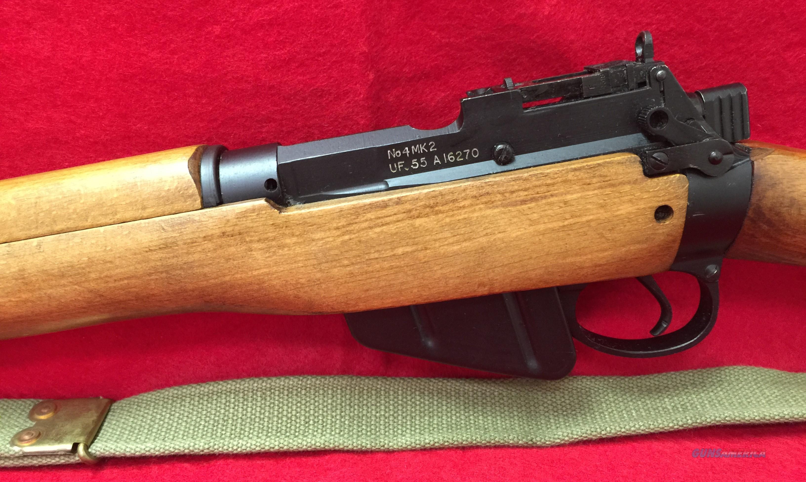 Lee Enfield No4 MK2 (New Condition)... for sale at Gunsamerica.com ...