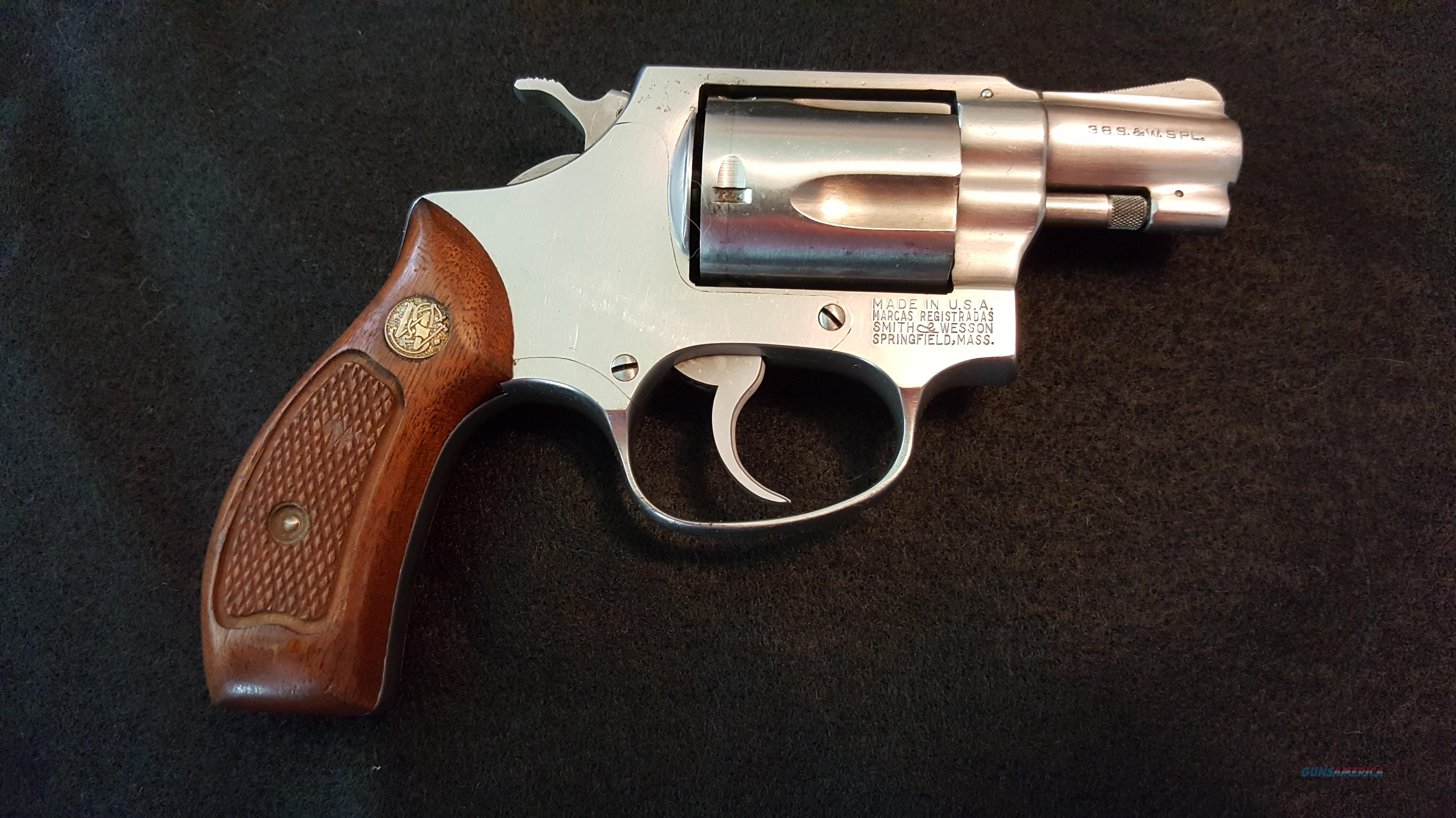 Smith & Wesson Mod 60 .38 S&W Spl for sale at Gunsamerica.com: 982163874