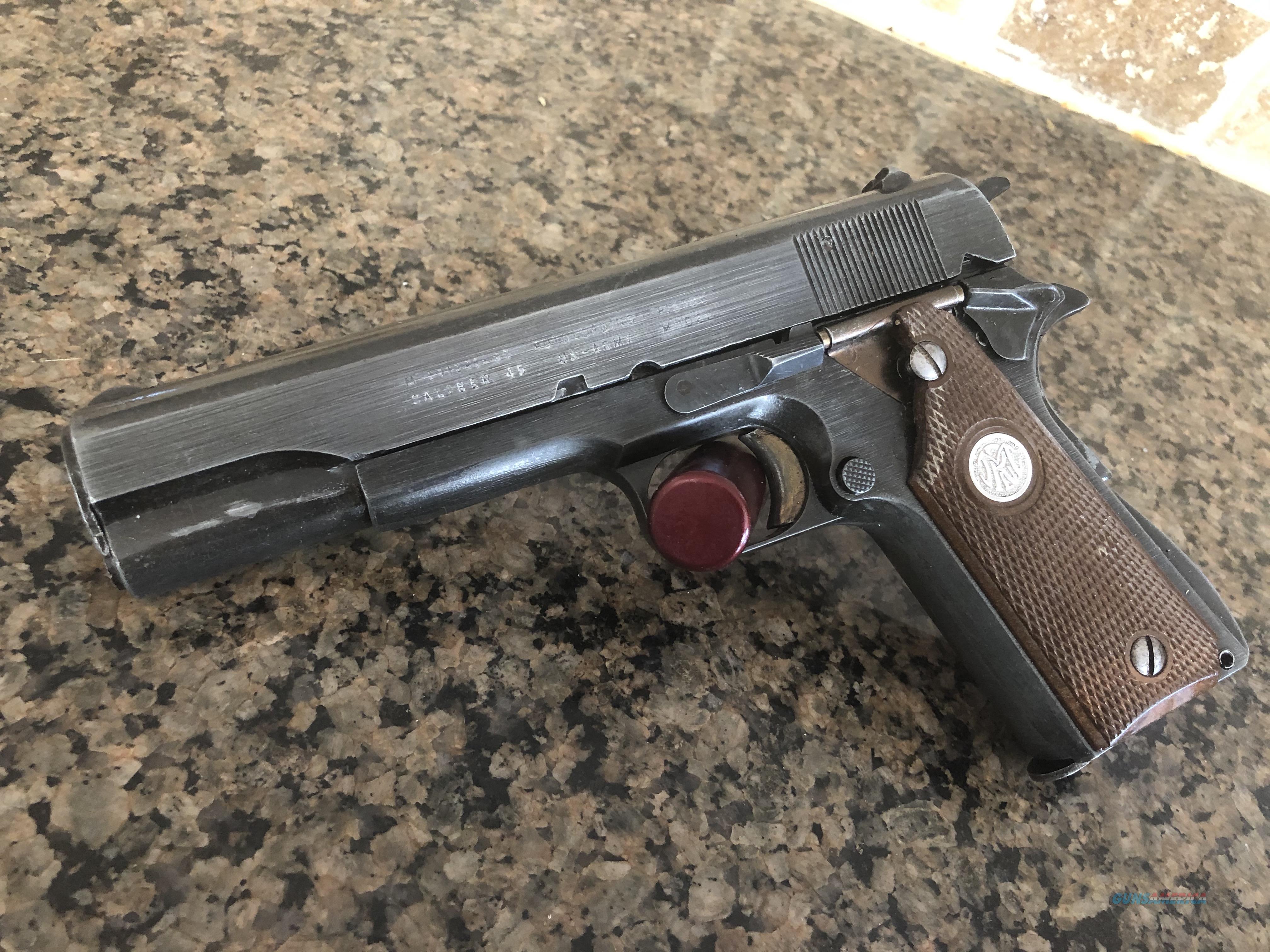 Colt U.S. WW2 1911 Replica for sale at Gunsamerica.com: 932657431