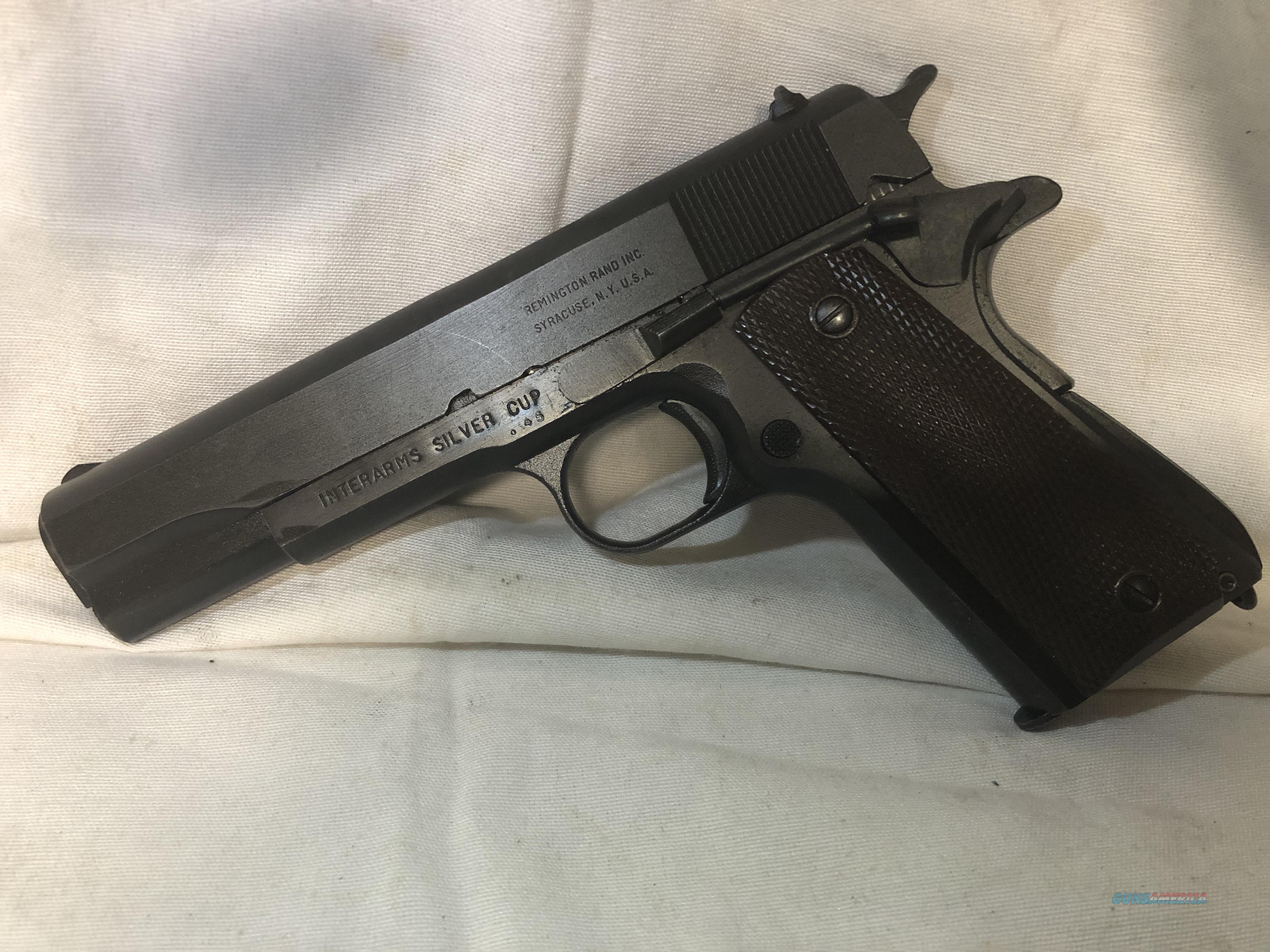 Remington 1911 WW2 Model for sale at Gunsamerica.com: 953971341