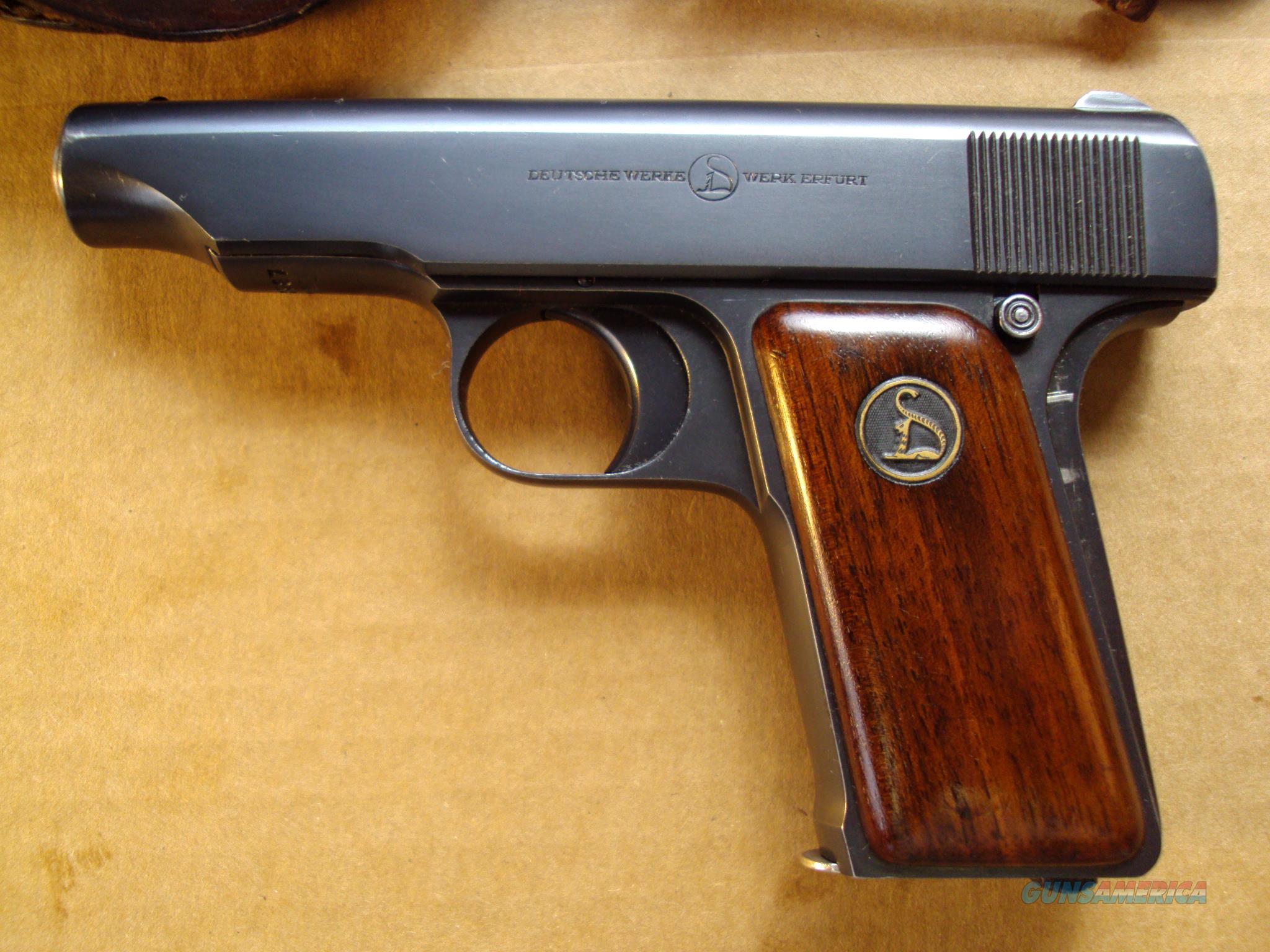 deutsche werke ortgies pistol for sale