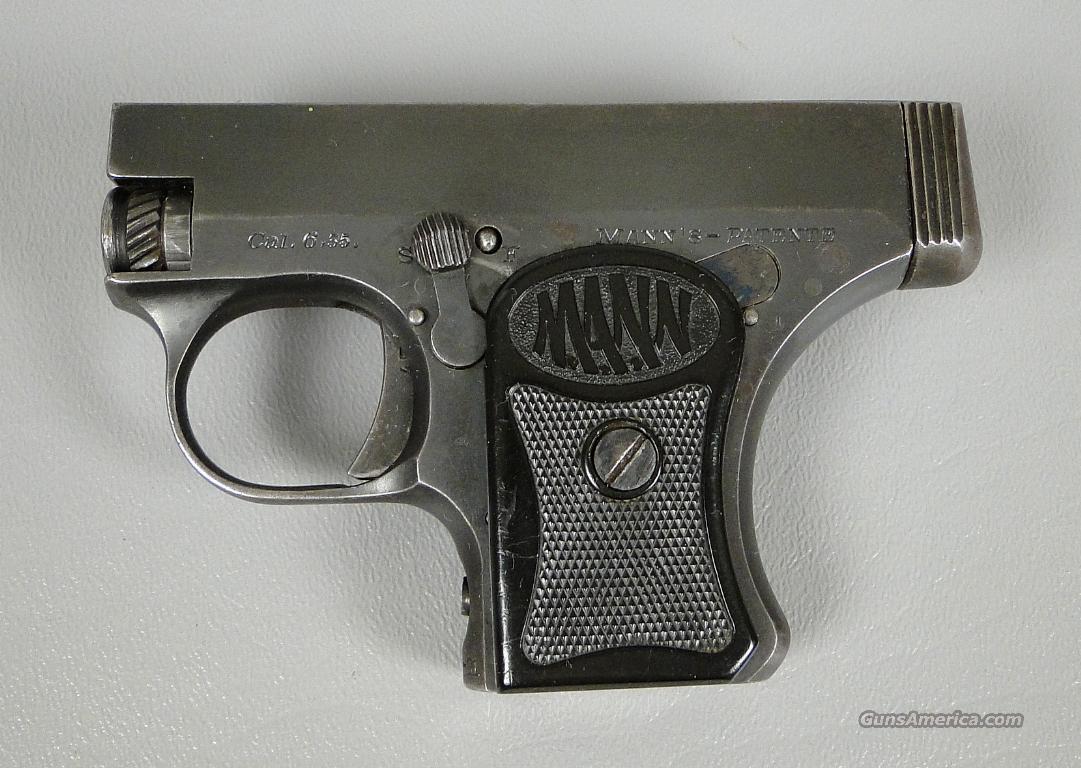 Vintage MANN 25 German Auto Pocket ... for sale at Gunsamerica.com ...