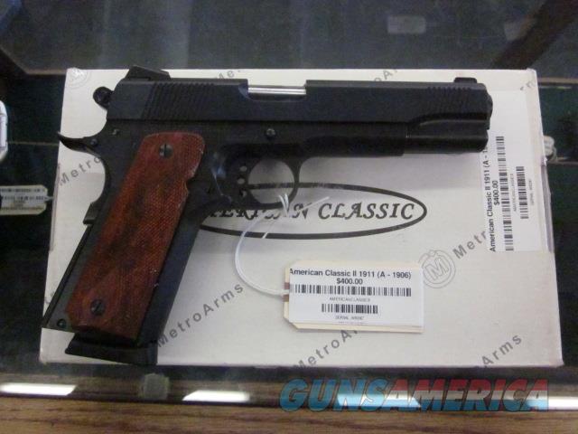 Metro Arms American Classic Ii 1911 For Sale At 907313024 1494