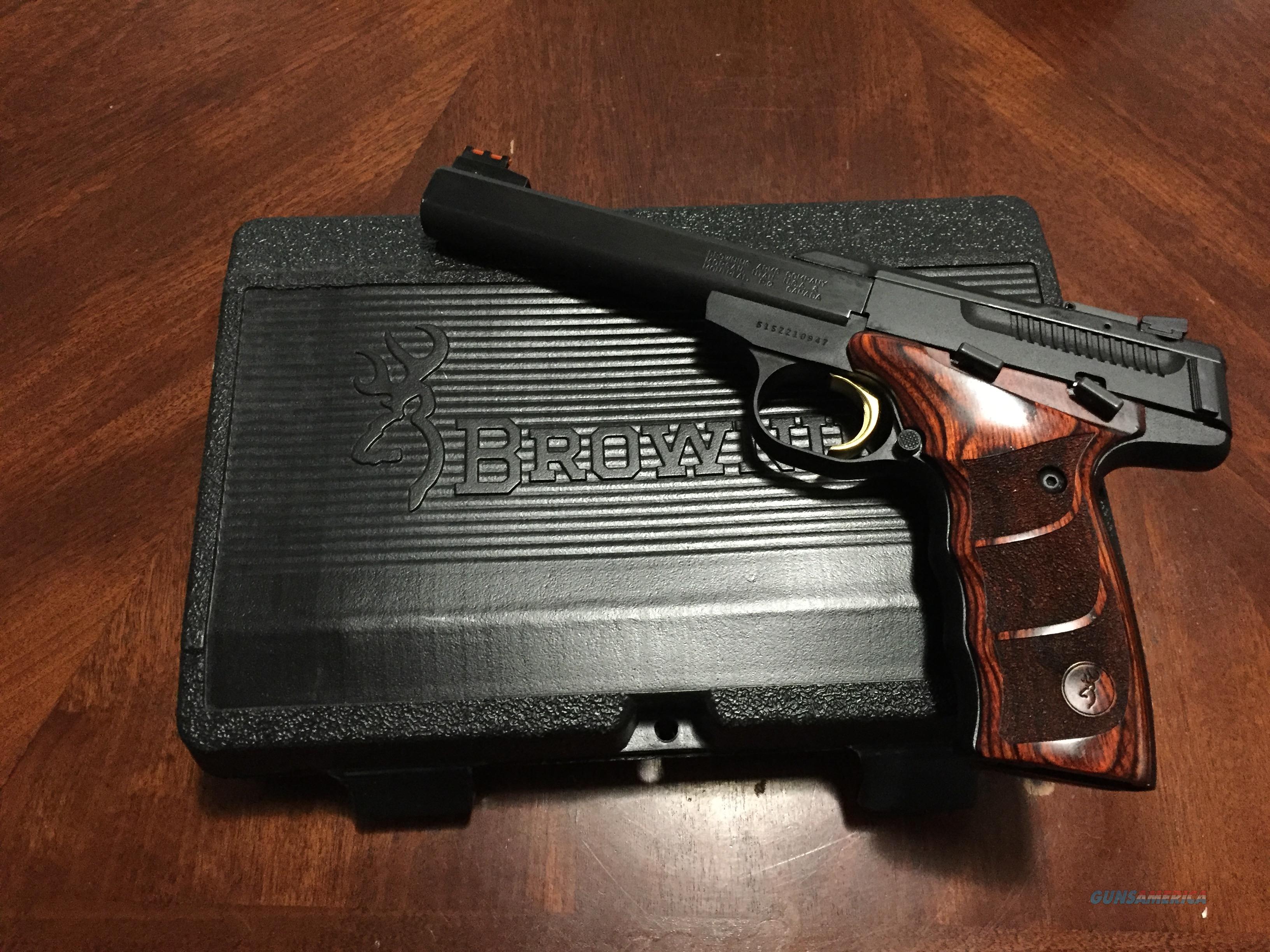 Browning Buck Mark 22 Long Rosewood Grips For Sale 8680