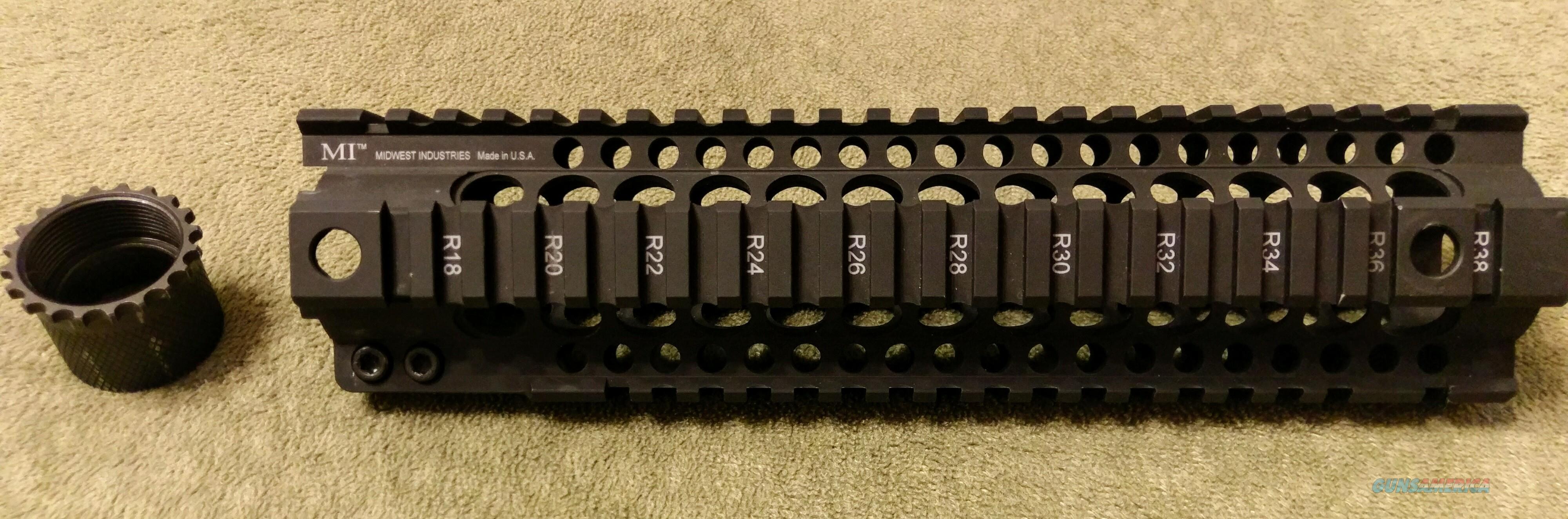 Midwest Industries 10” Quad Rail for sale at Gunsamerica.com: 973226702