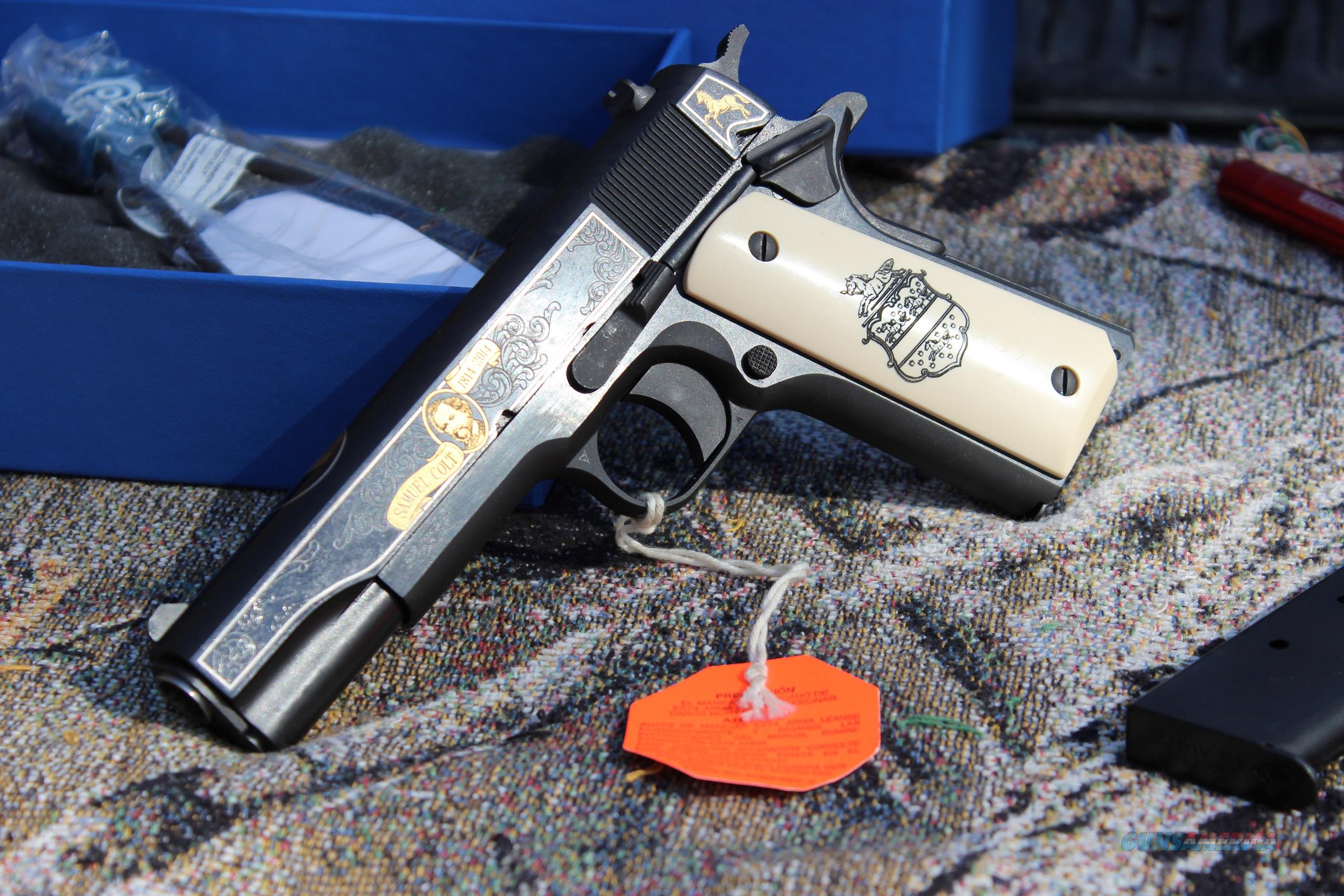 Nib Colt 1911 Sam Colt Birthday Bic For Sale At