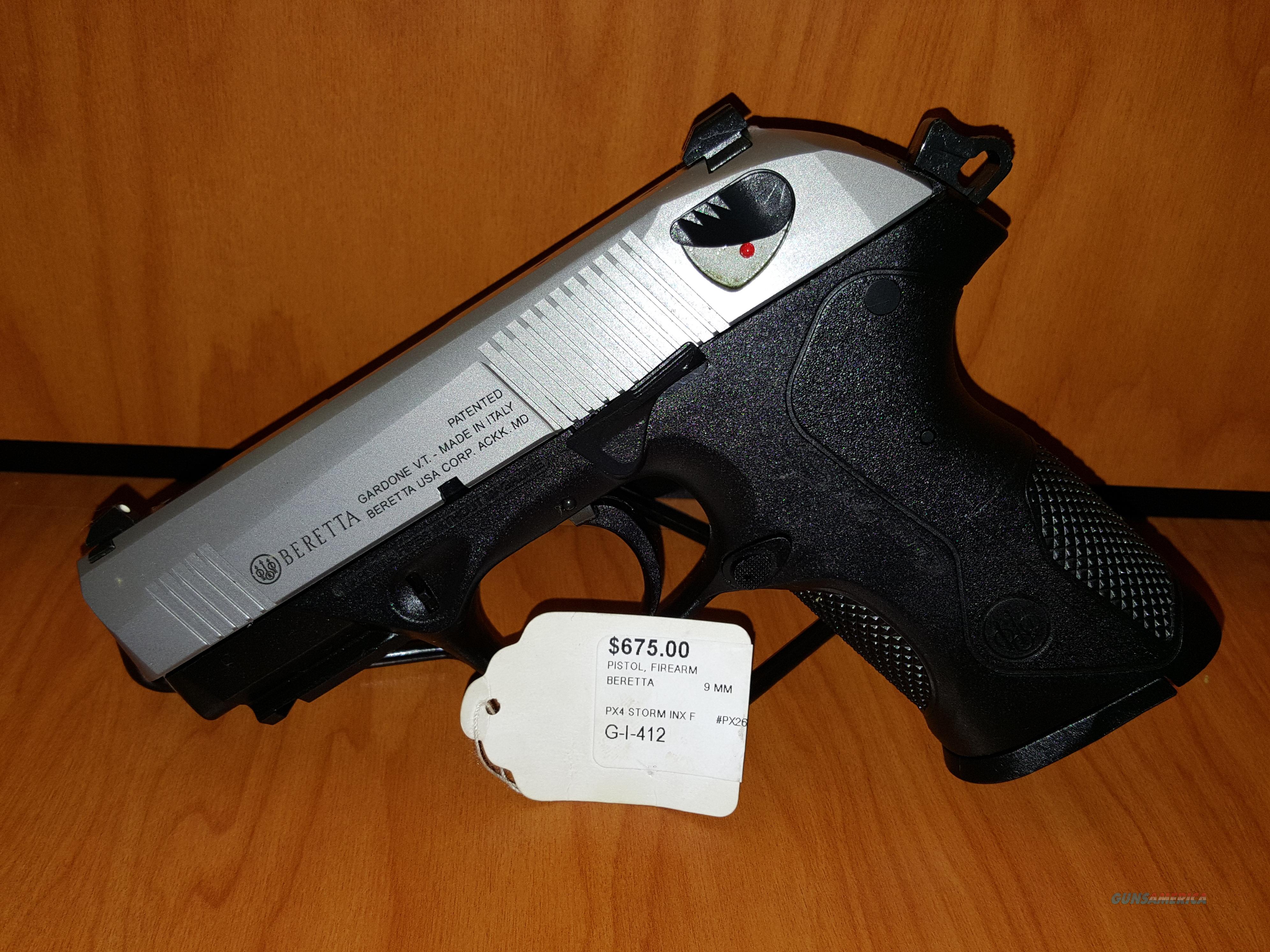 Beretta Px4 Storm Inx F 9mm Stainl For Sale At