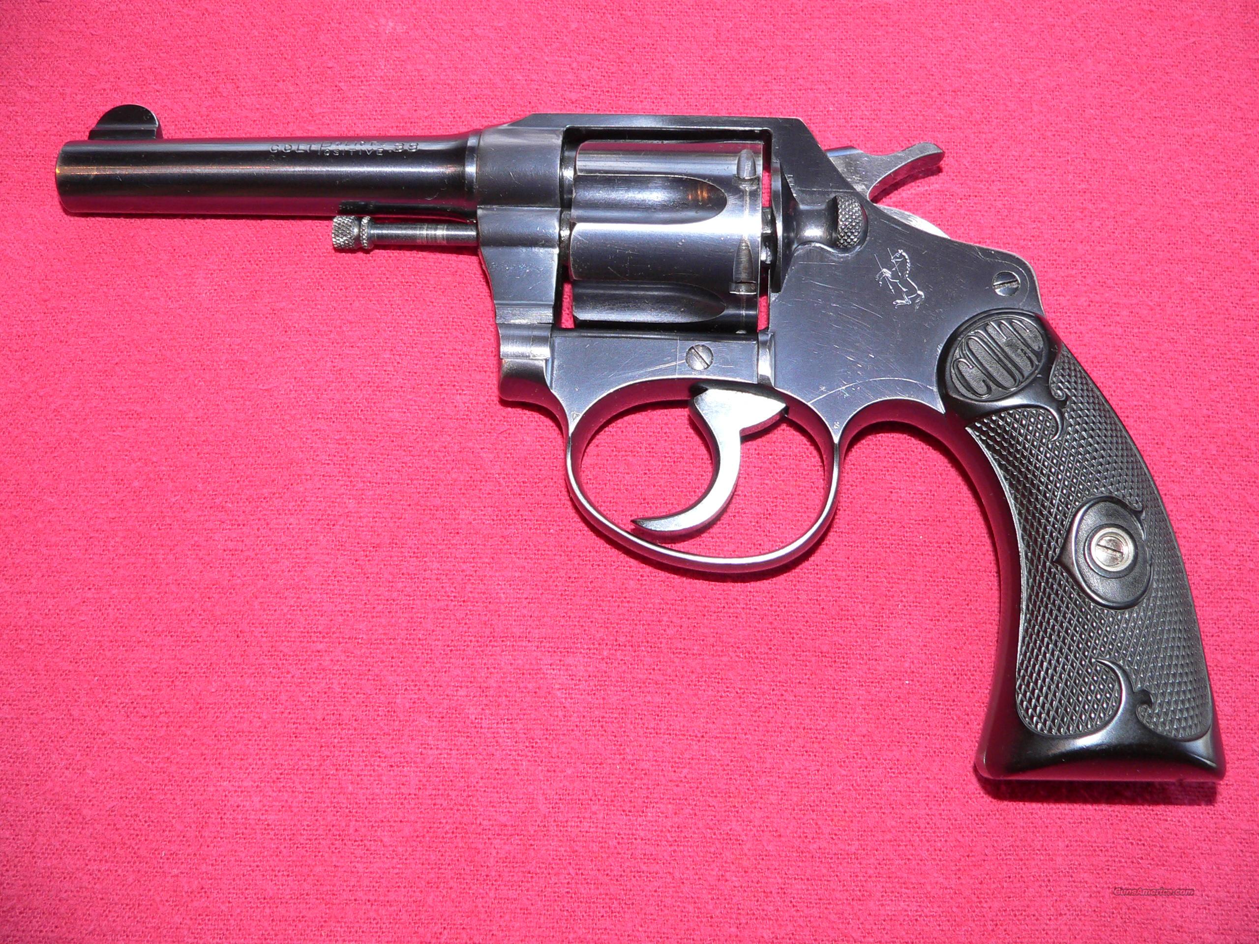 Colt Police Positive First Issue Cal 38 Sandw For Sale 5337