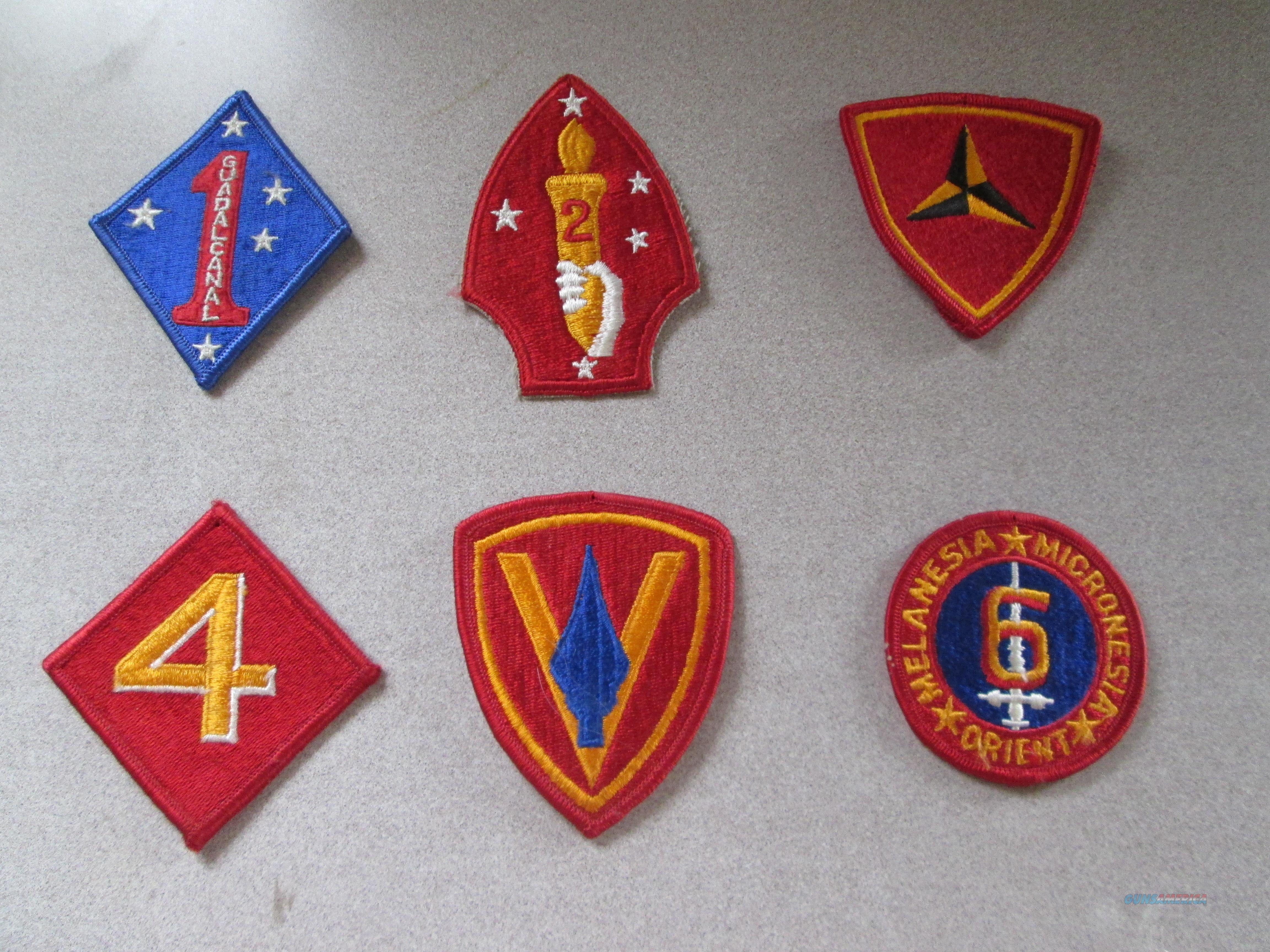 WWII USMC division Patches for sale at Gunsamerica.com: 954536414