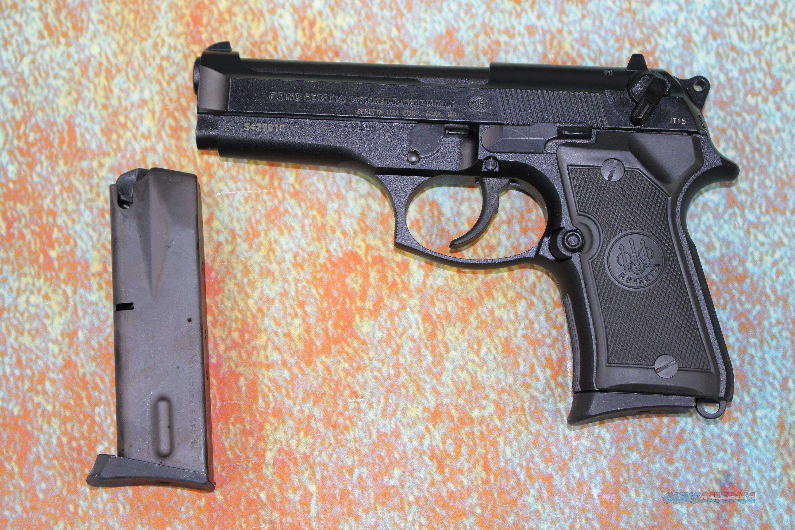 Beretta 92 Fs 9mm Compact Pistol Handgun For Sale 1409