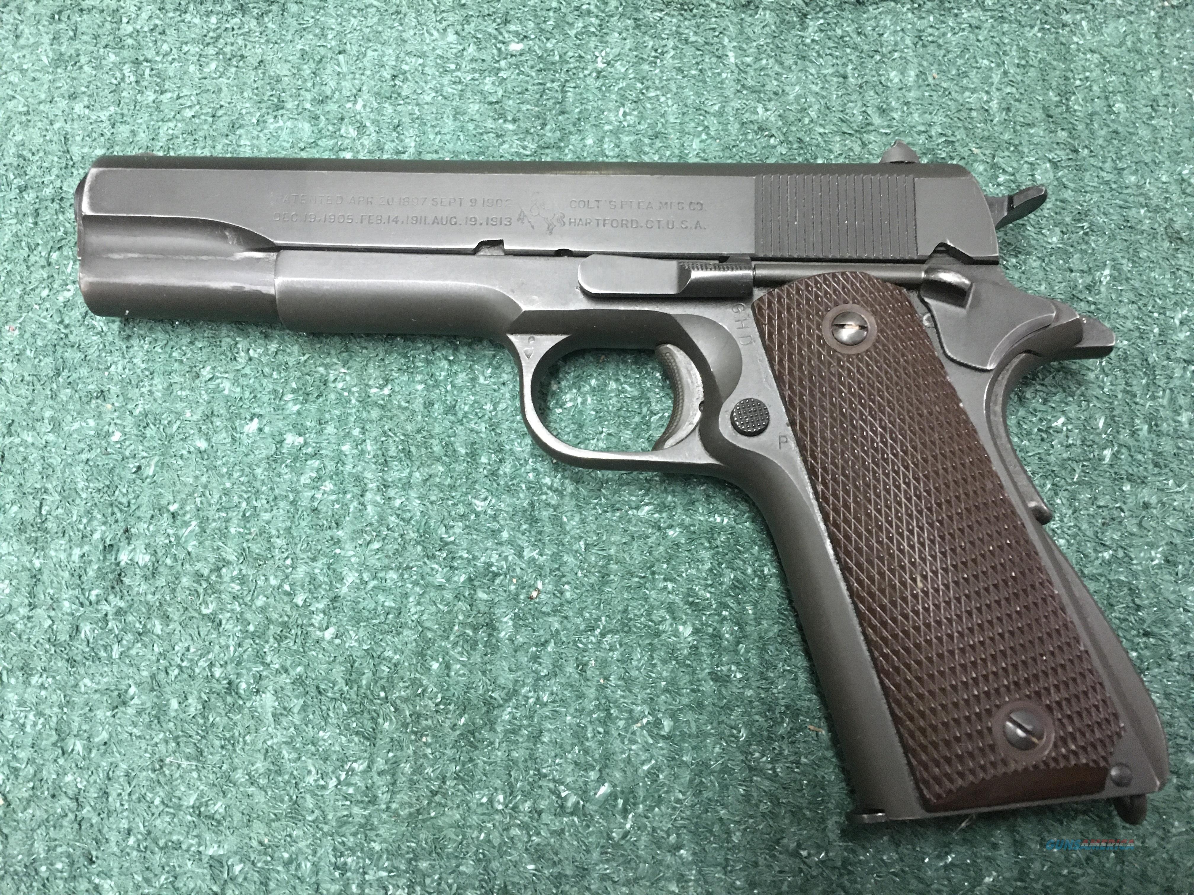 Colt 1911a1 Us Army 45 Acp Ghd For Sale At 909374183 2166