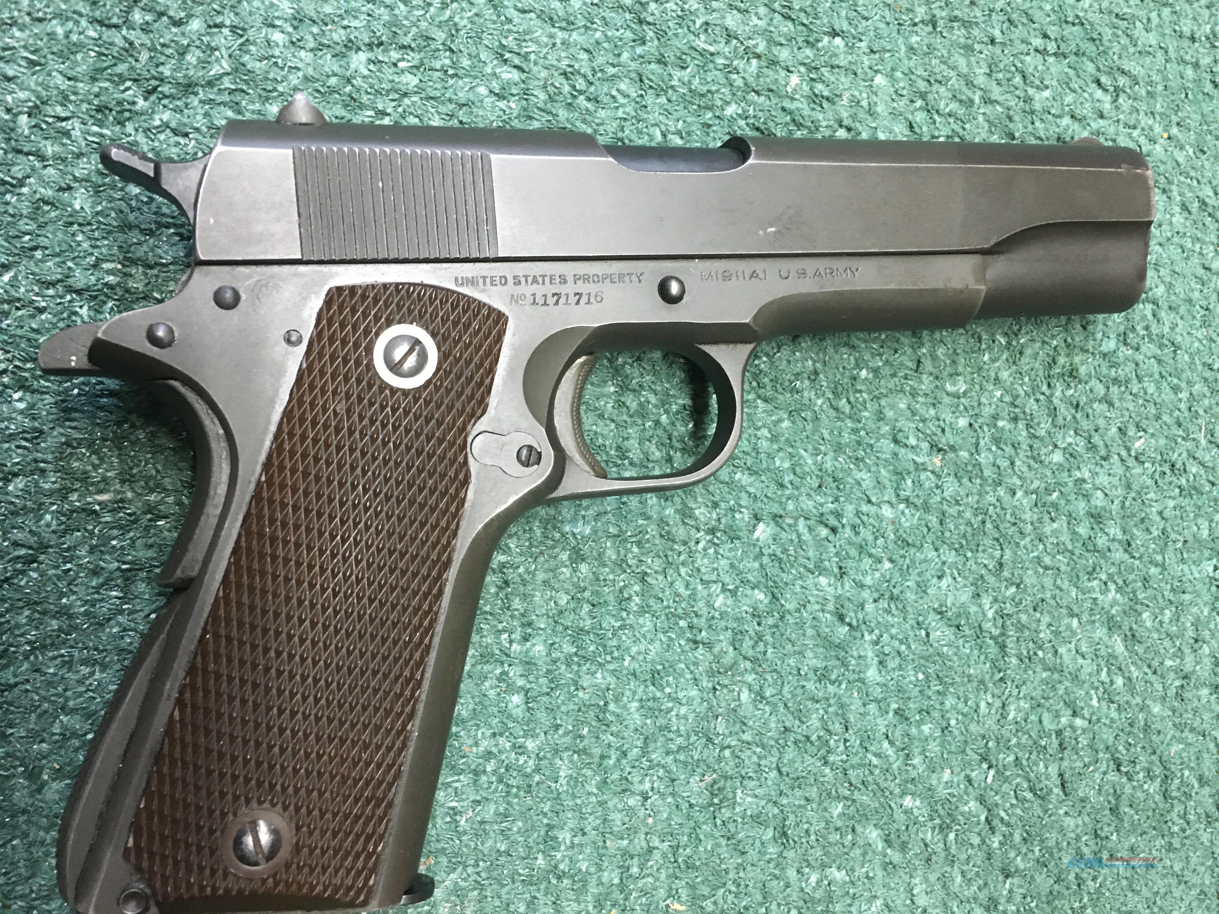 Colt 1911a1 Us Army 45 Acp Ghd For Sale At