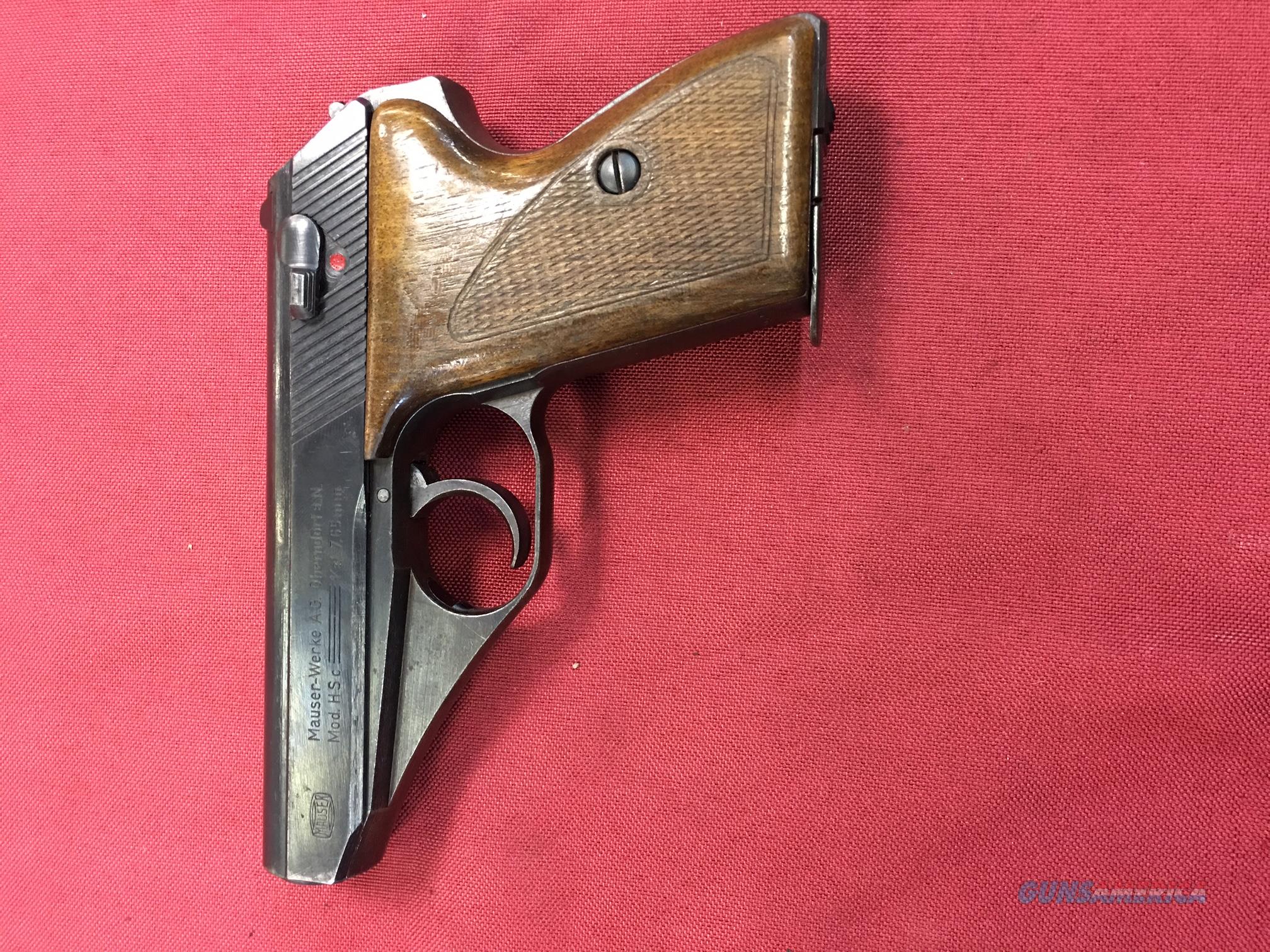 mauser 7.65 pistol serial numbers