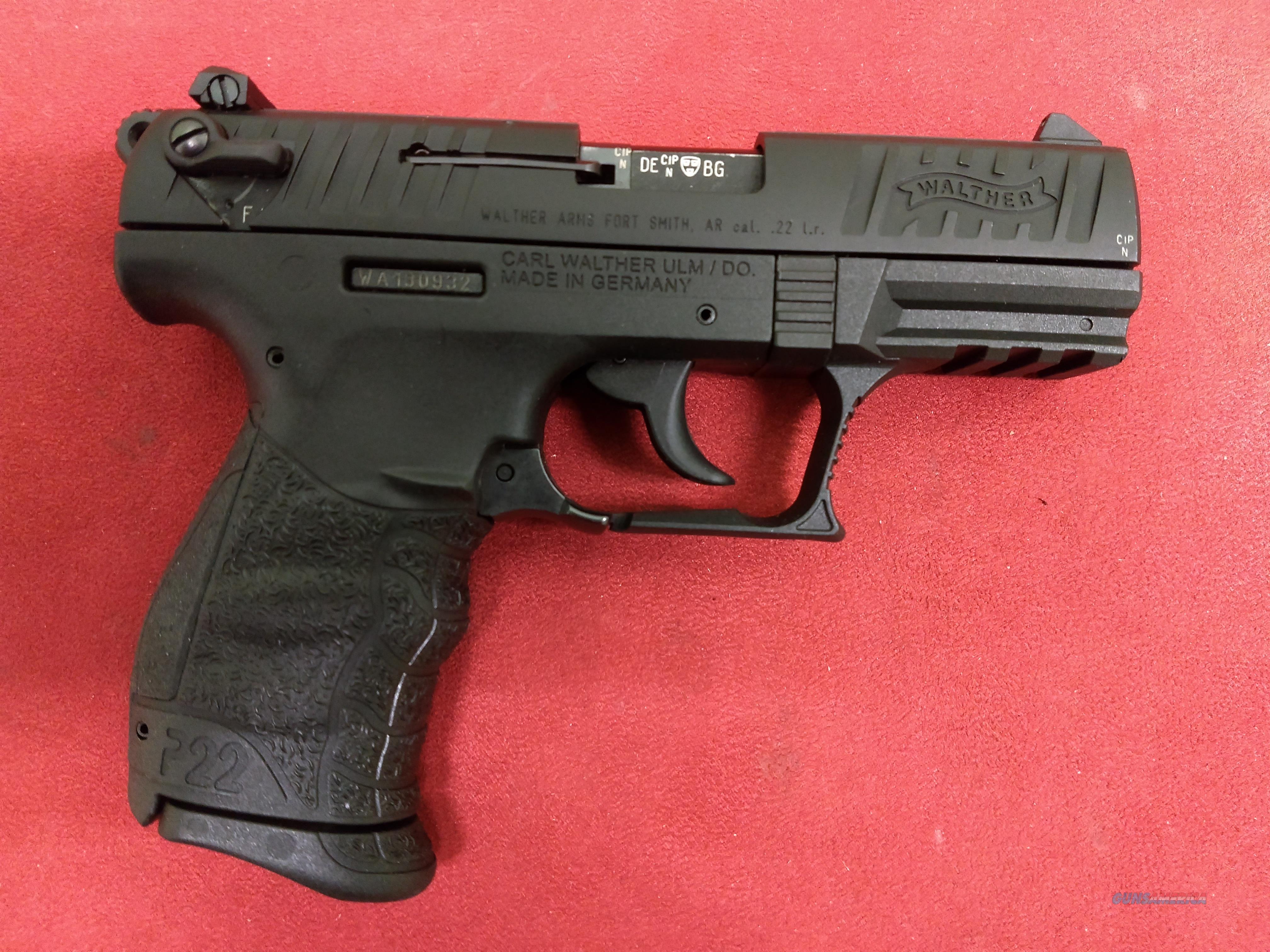 Walther P22 CA, .22 LR, Like New! for sale at Gunsamerica.com: 910681249