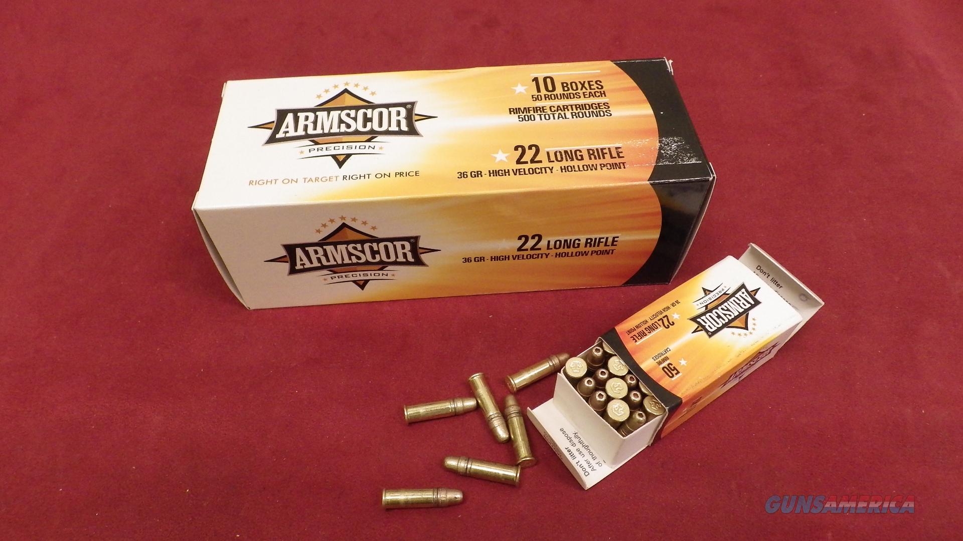 Armscor 22lr 36 Gr High Velocity For Sale At 981545886 8951