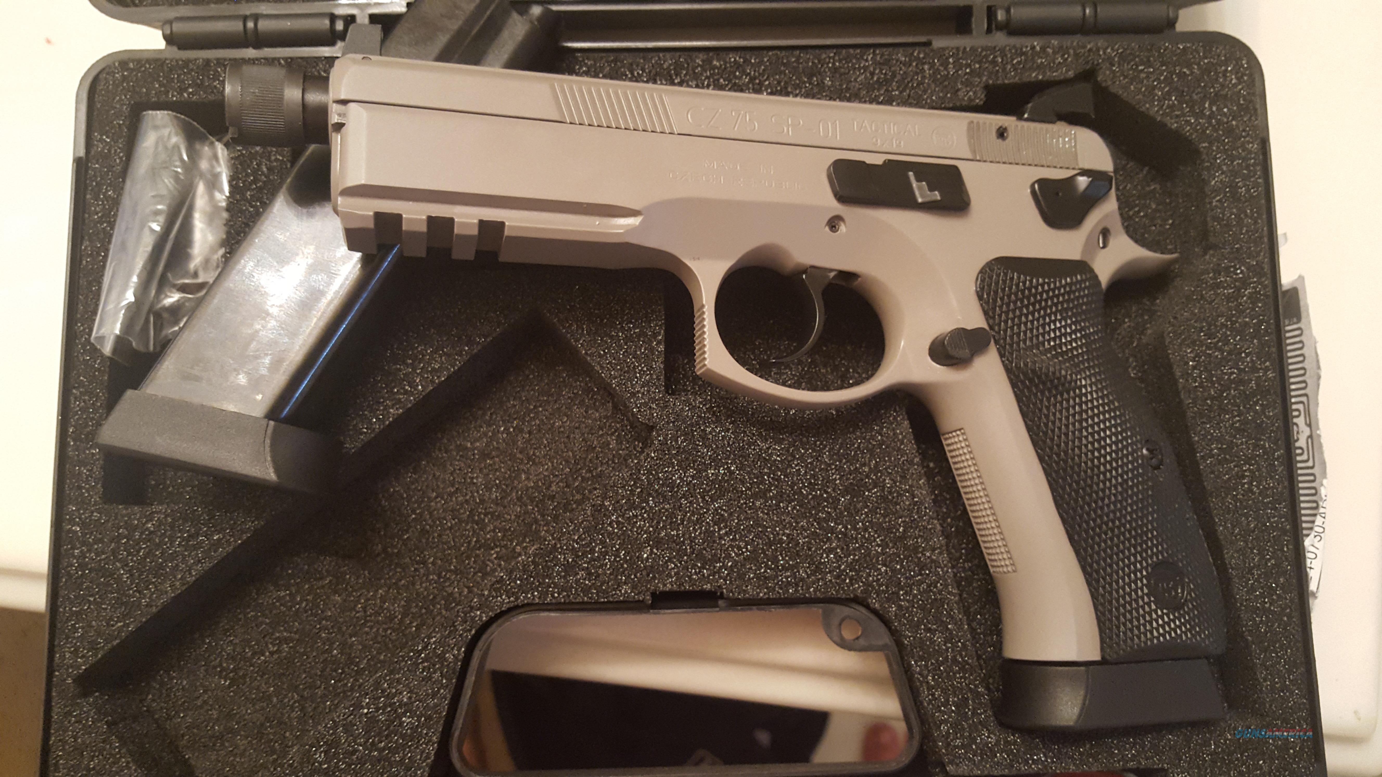 Cz 75 sp-01 tactical mint condition... for sale at Gunsamerica.com ...