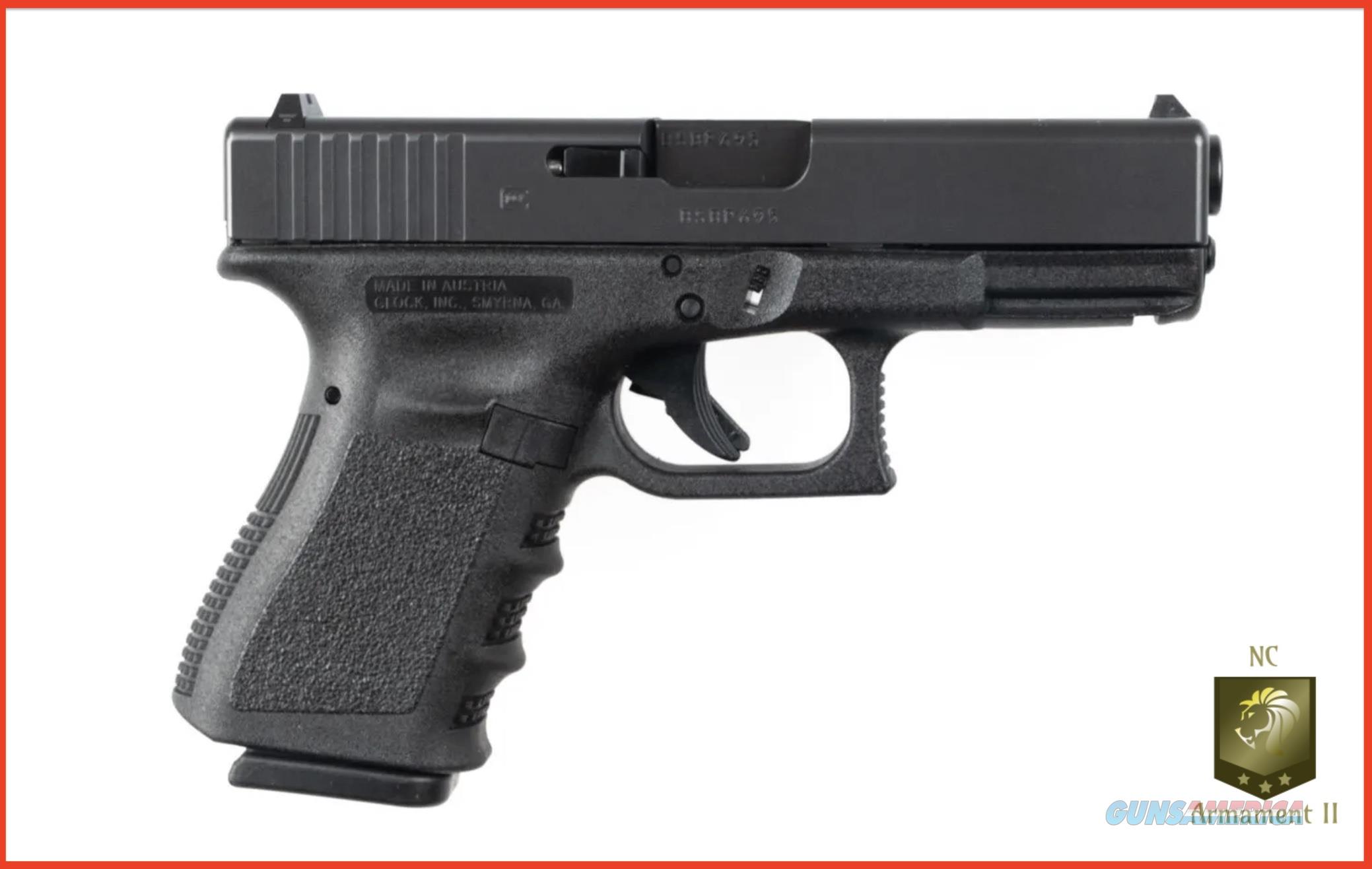 Glock 19 3rd Gen 9mm for sale at Gunsamerica.com: 924678289