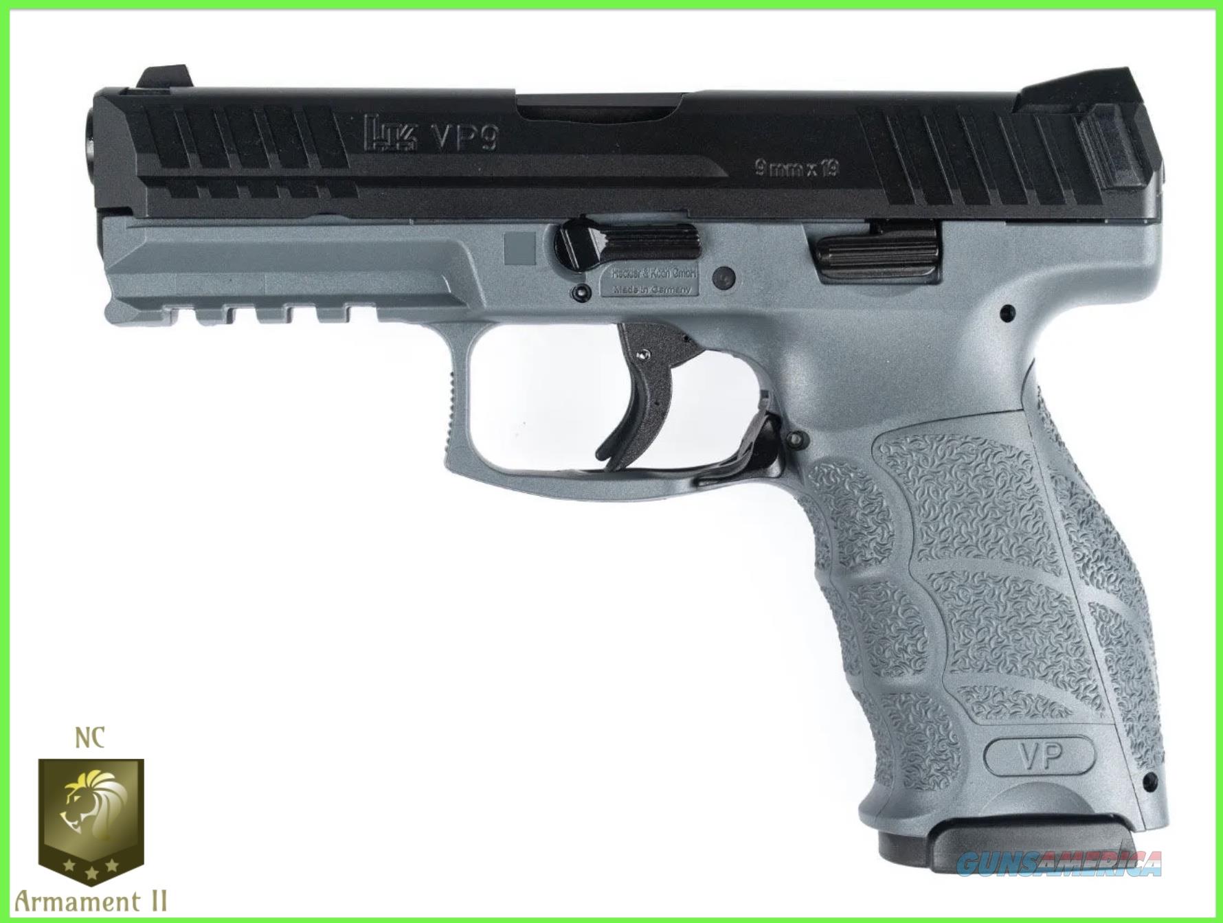 HK VP9 Grey Frame 9mm for sale at Gunsamerica.com: 984818248