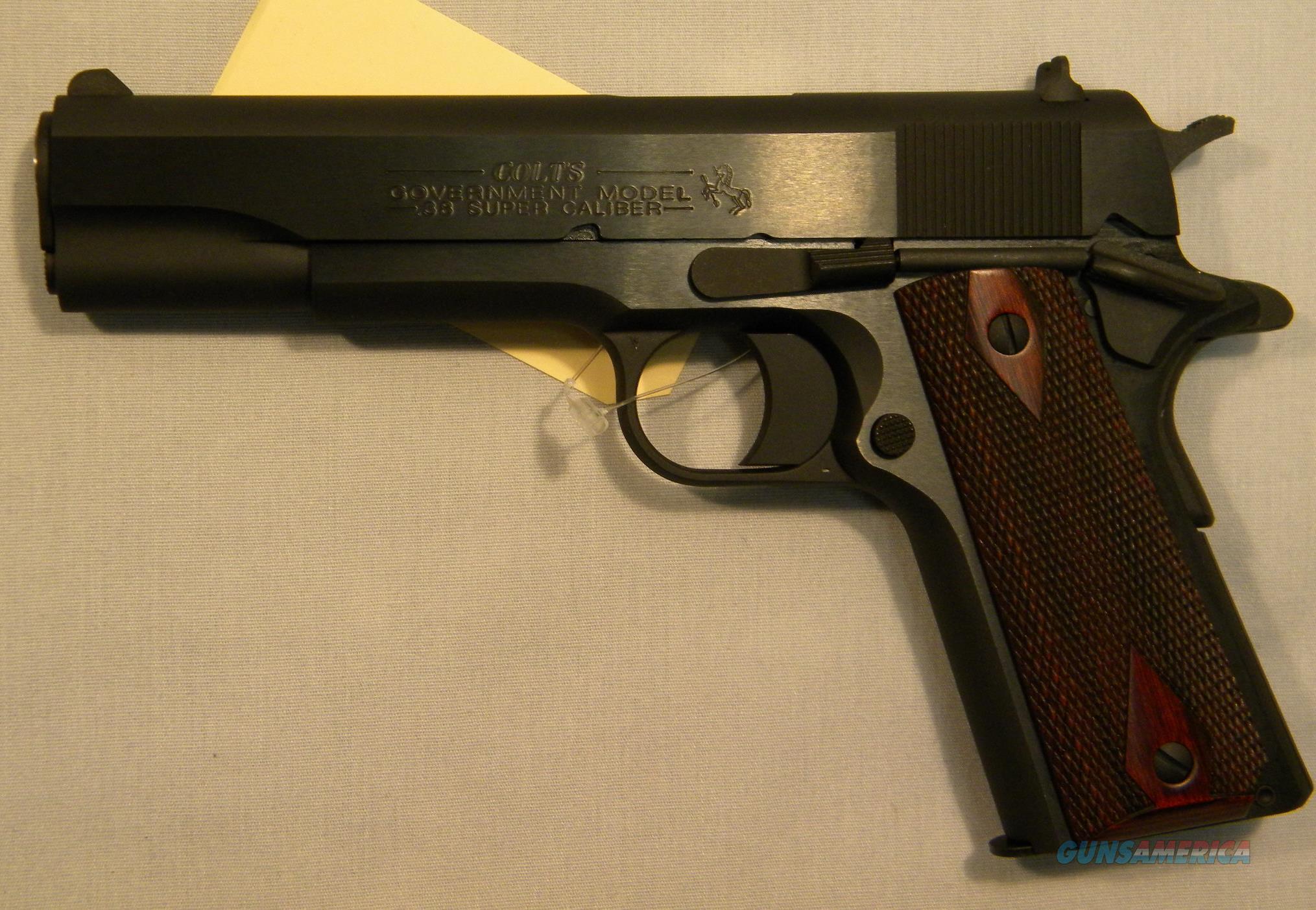 Colt Government Model 1911 38 Sup For Sale At 956585064 7206