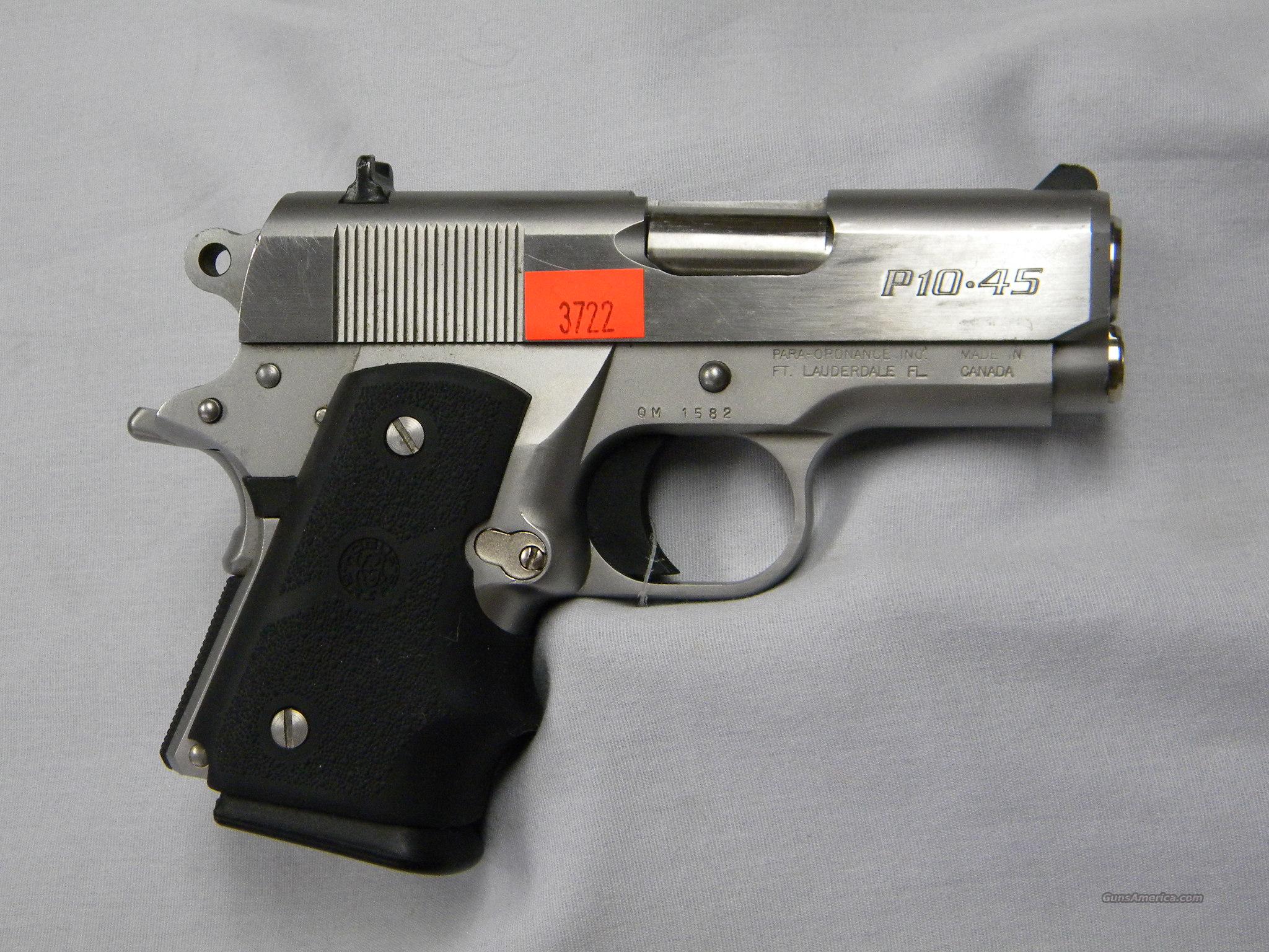 Para Ordnance P10-45 S.S. 1911 for sale at Gunsamerica.com: 962700272