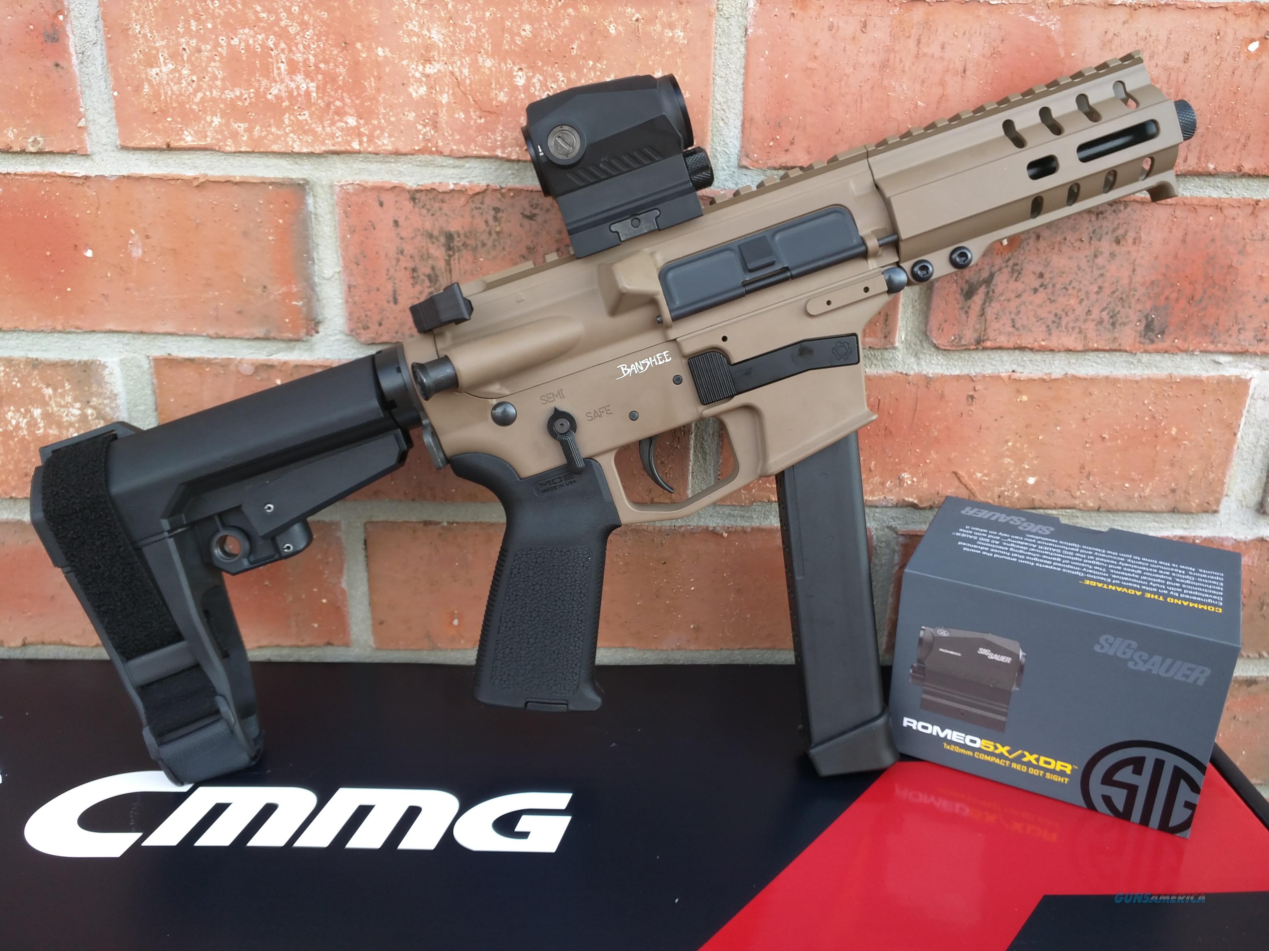 CMMG Banshee AR 15 Pistol 9mm FDE 5... For Sale At Gunsamerica.com ...