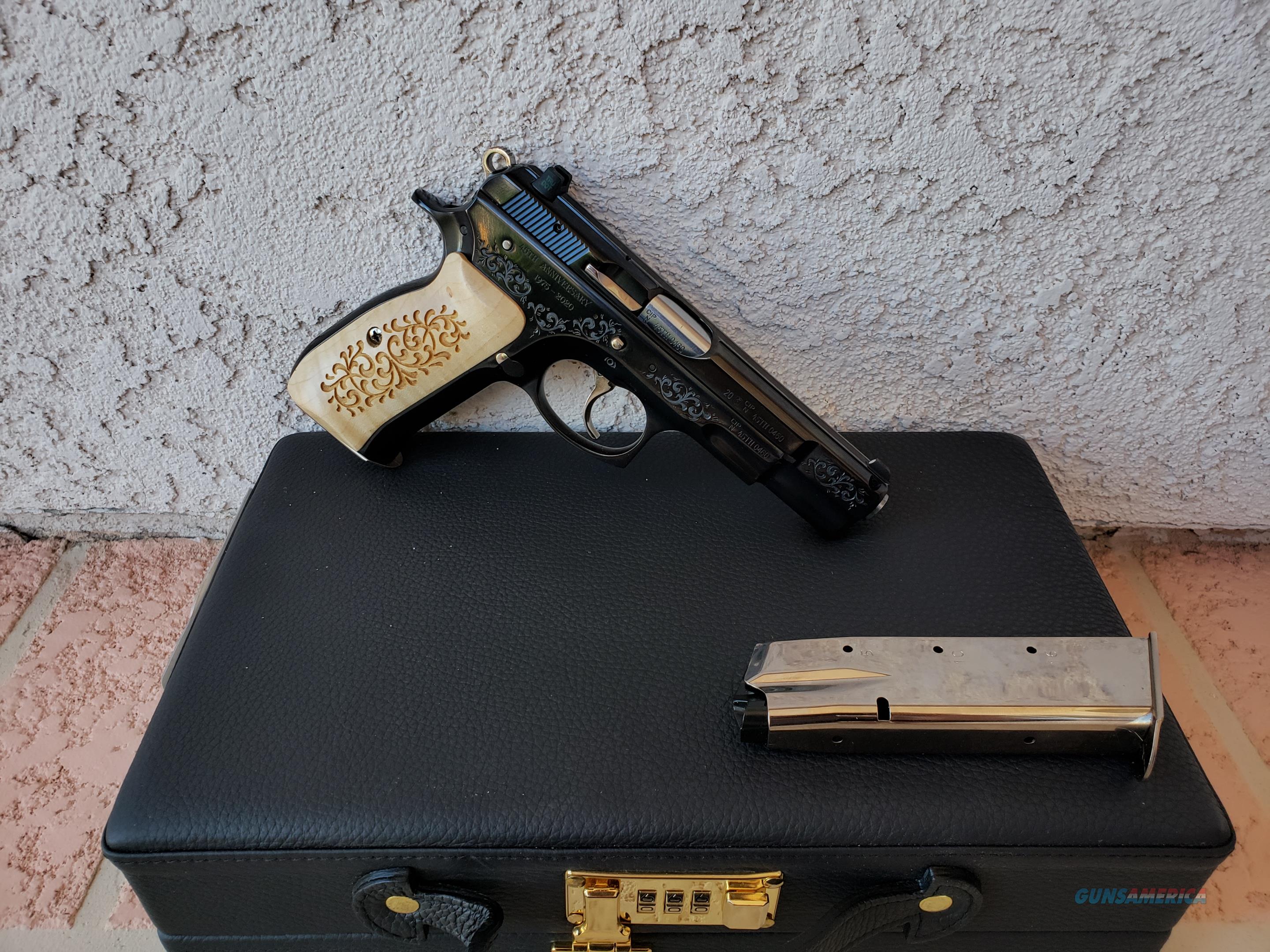 CZ 75 B 45TH ANNIVERSARY 9MM PISTOL... For Sale At Gunsamerica.com ...